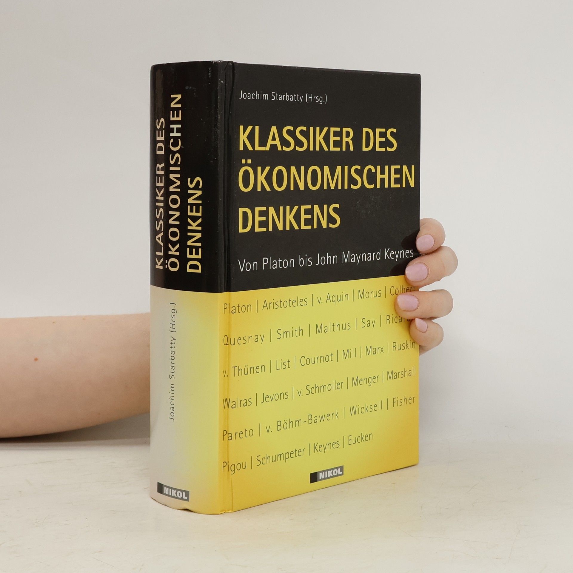 Joachim Starbatty Klassiker des Ökonomischen Denkens