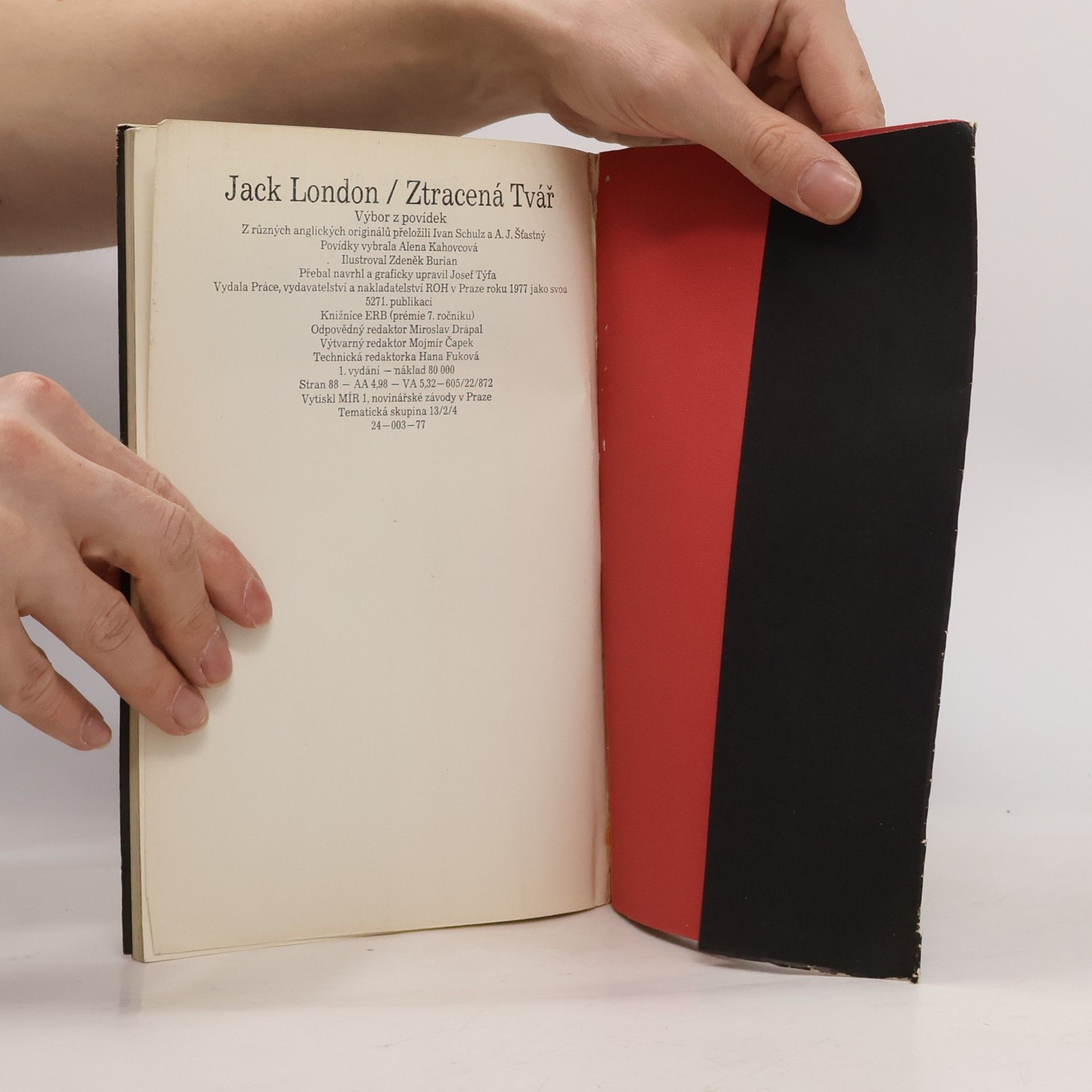 Jack London Ztracená tvář