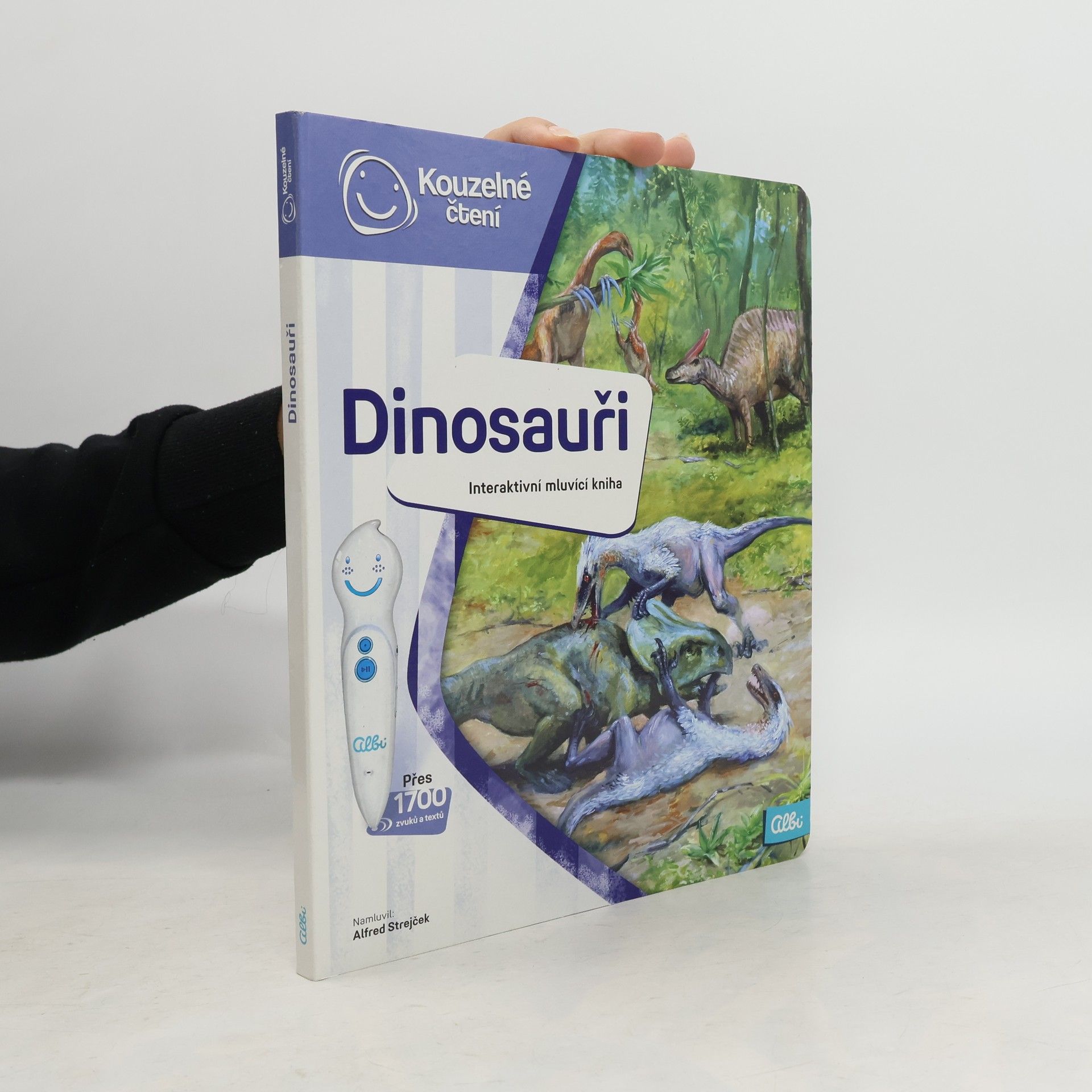 Jan Spěváček Dinosauři. Interaktivní mluvící kniha