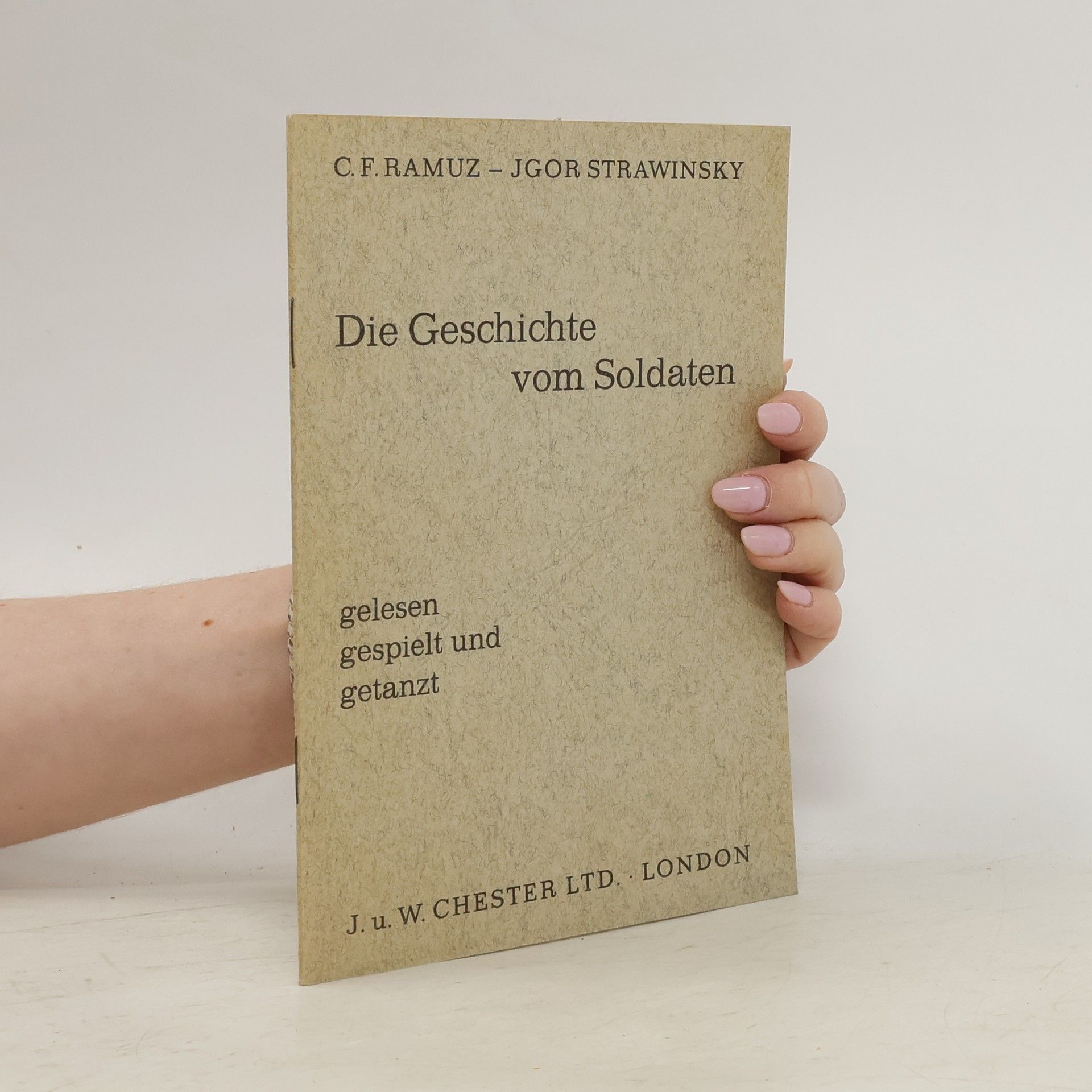 Charles-Ferdinand Ramuz Die Geschichte vom Soldaten