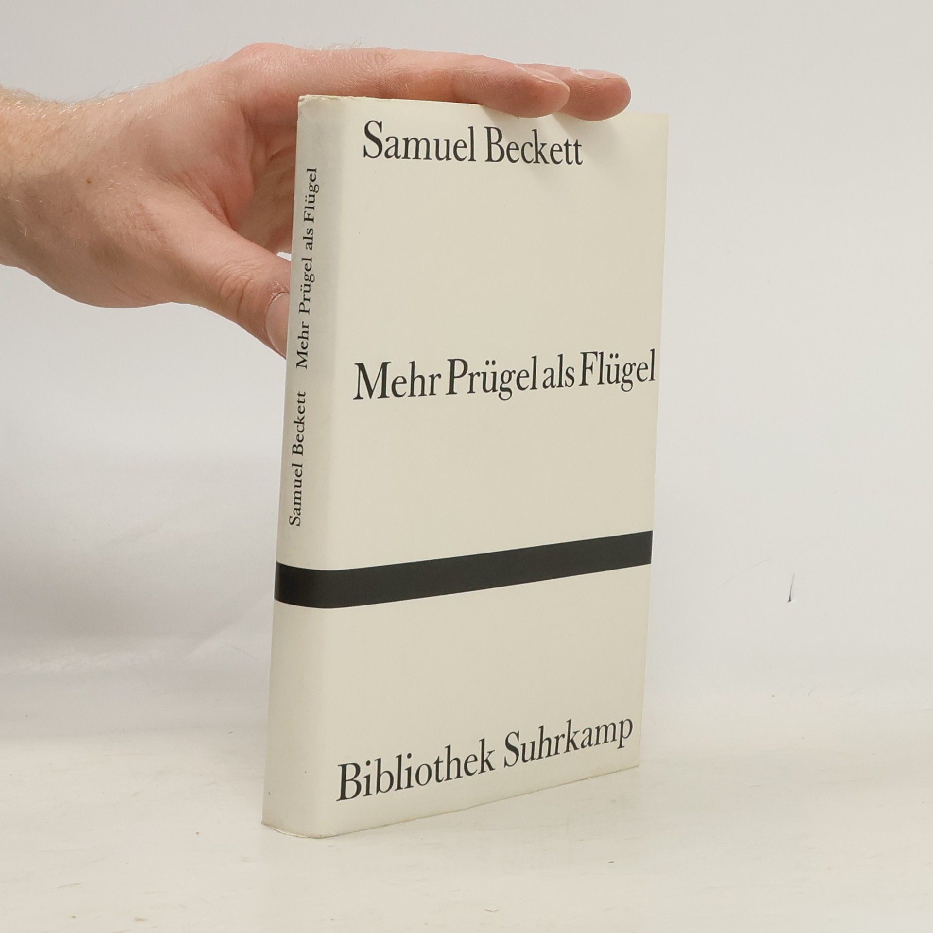Samuel Beckett Mehr prügel als Flügal