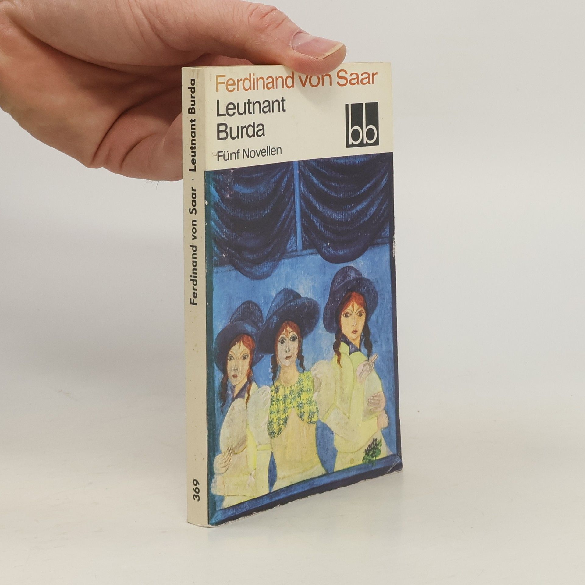 Ferdinand von Saar Leutnant Burda