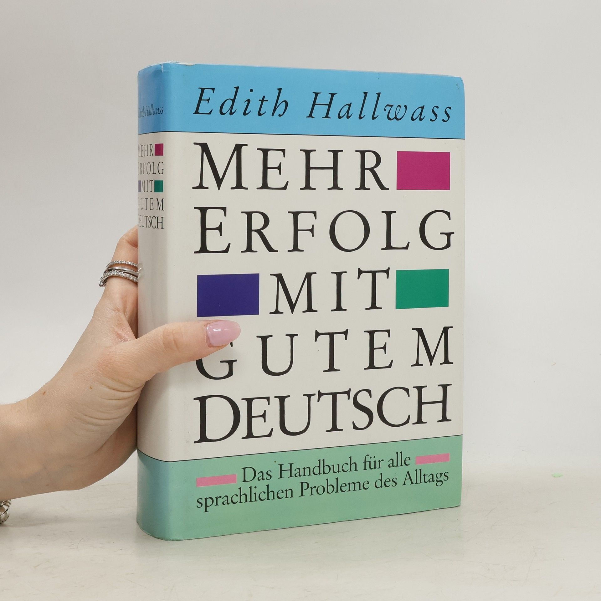 Edith Hallwass Mehr Erfolg mit gutem Deutsch