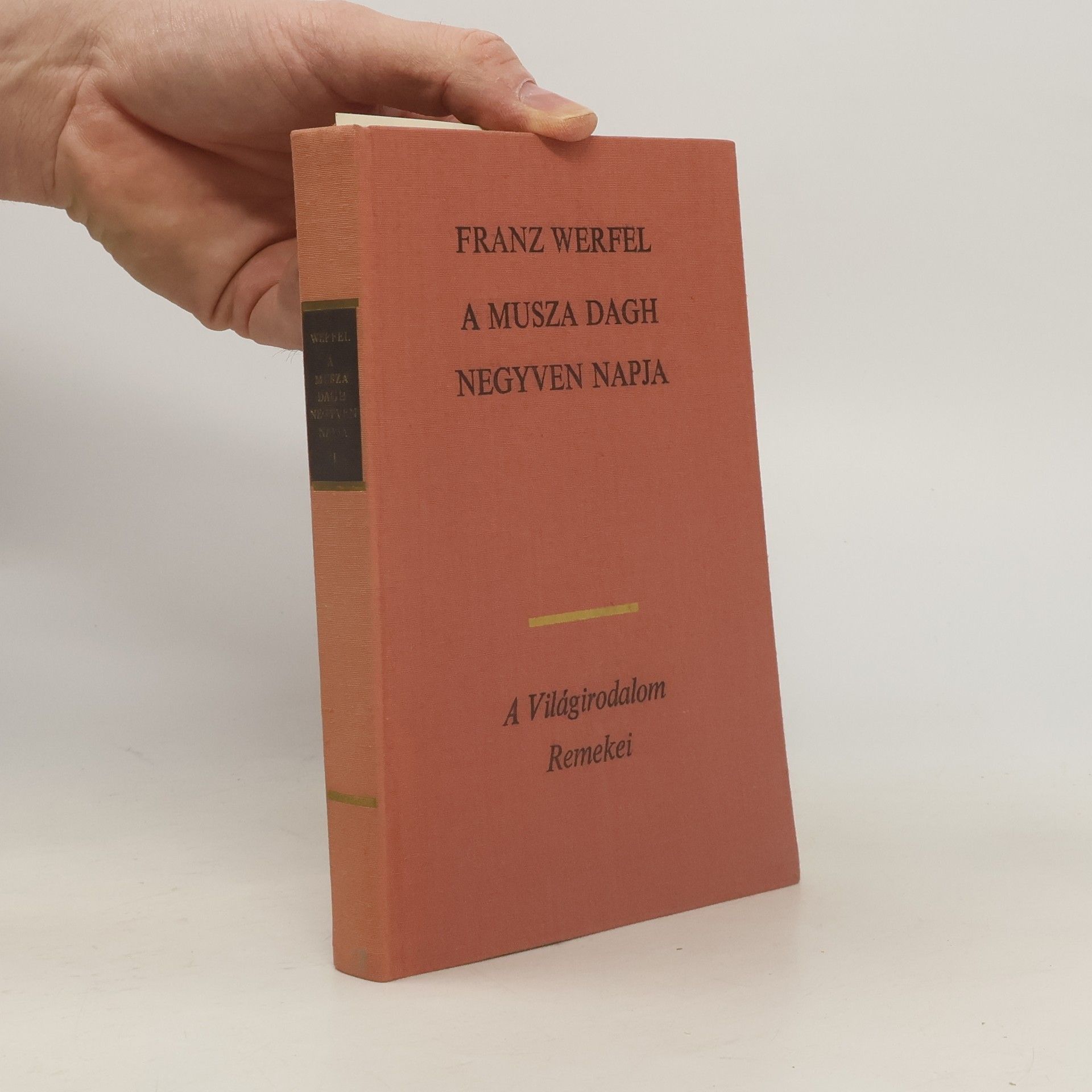 Franz Werfel A Musza Dagh negyven napja