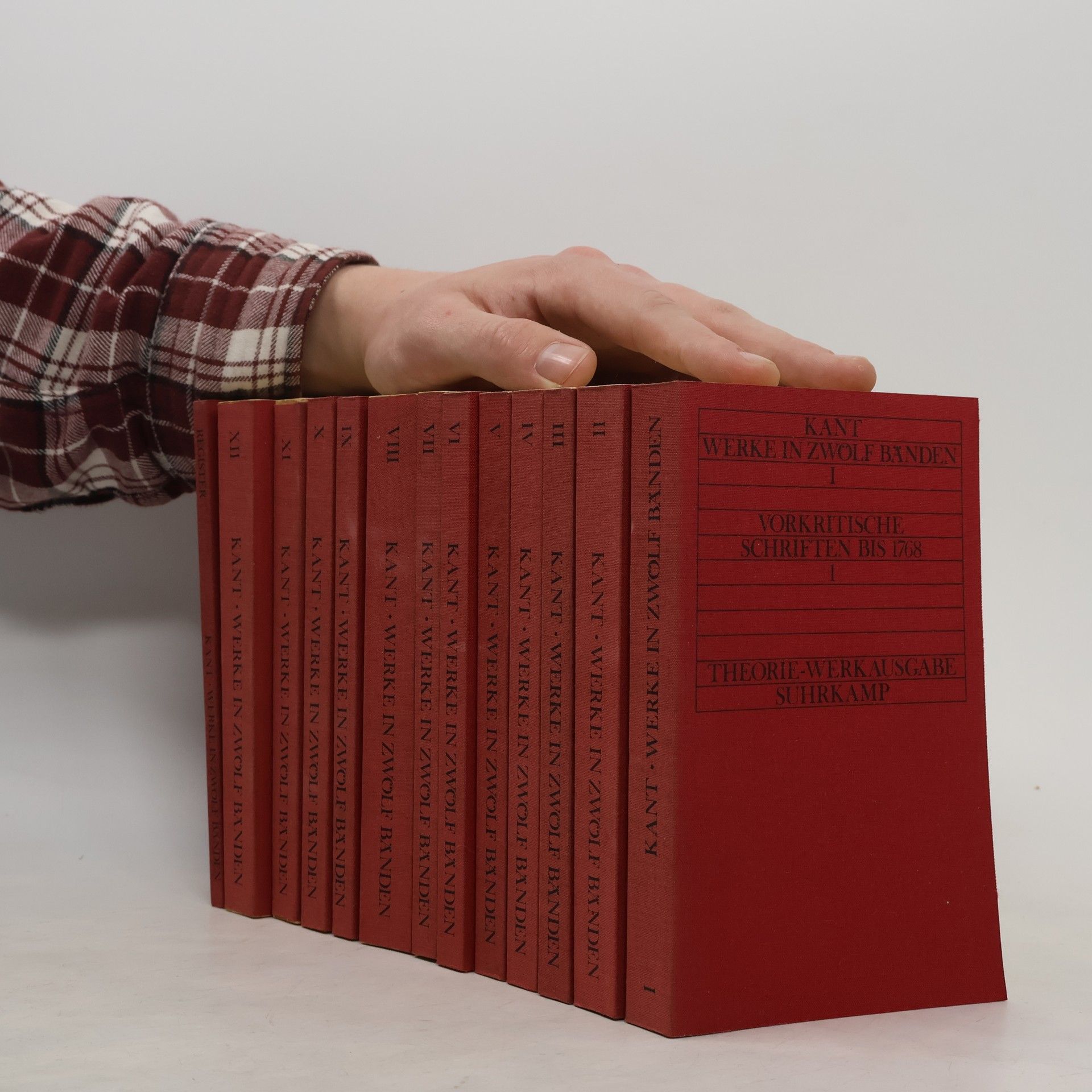 Immanuel Kant Werke in Zwölf Bänden I.-XII. + Register