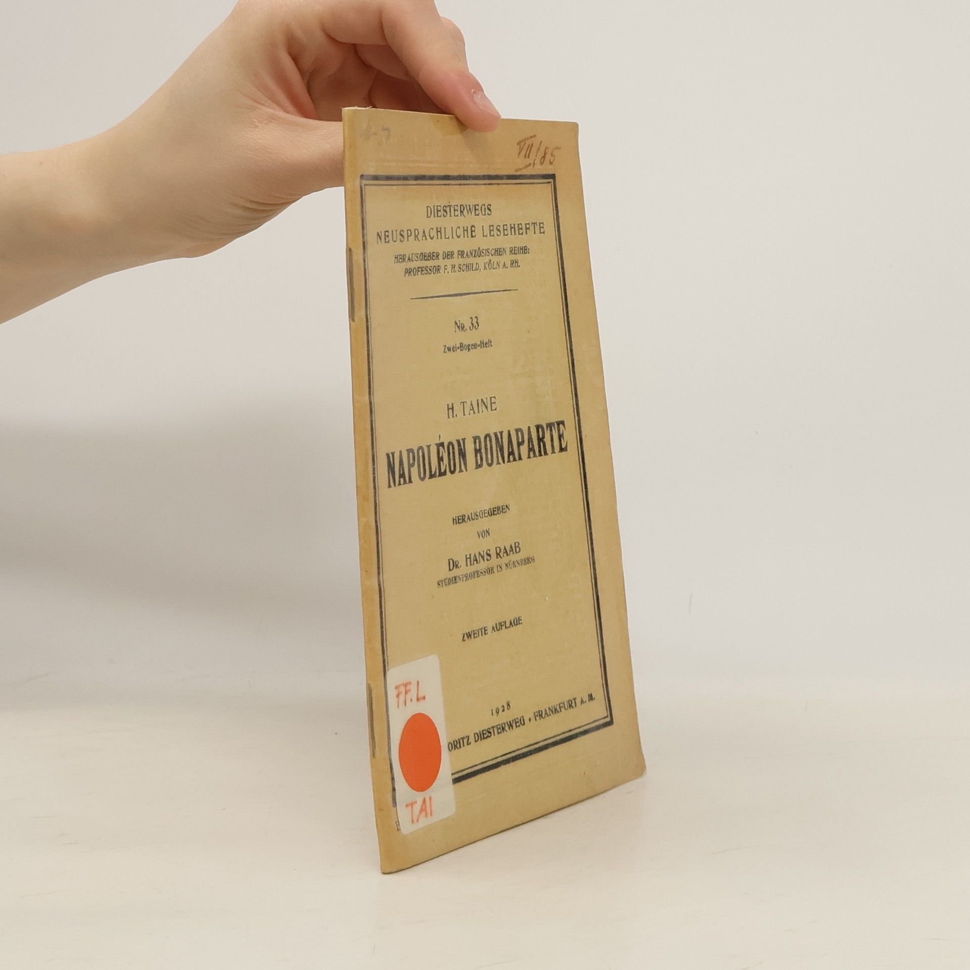 H. Taine Napoléon Bonaparte