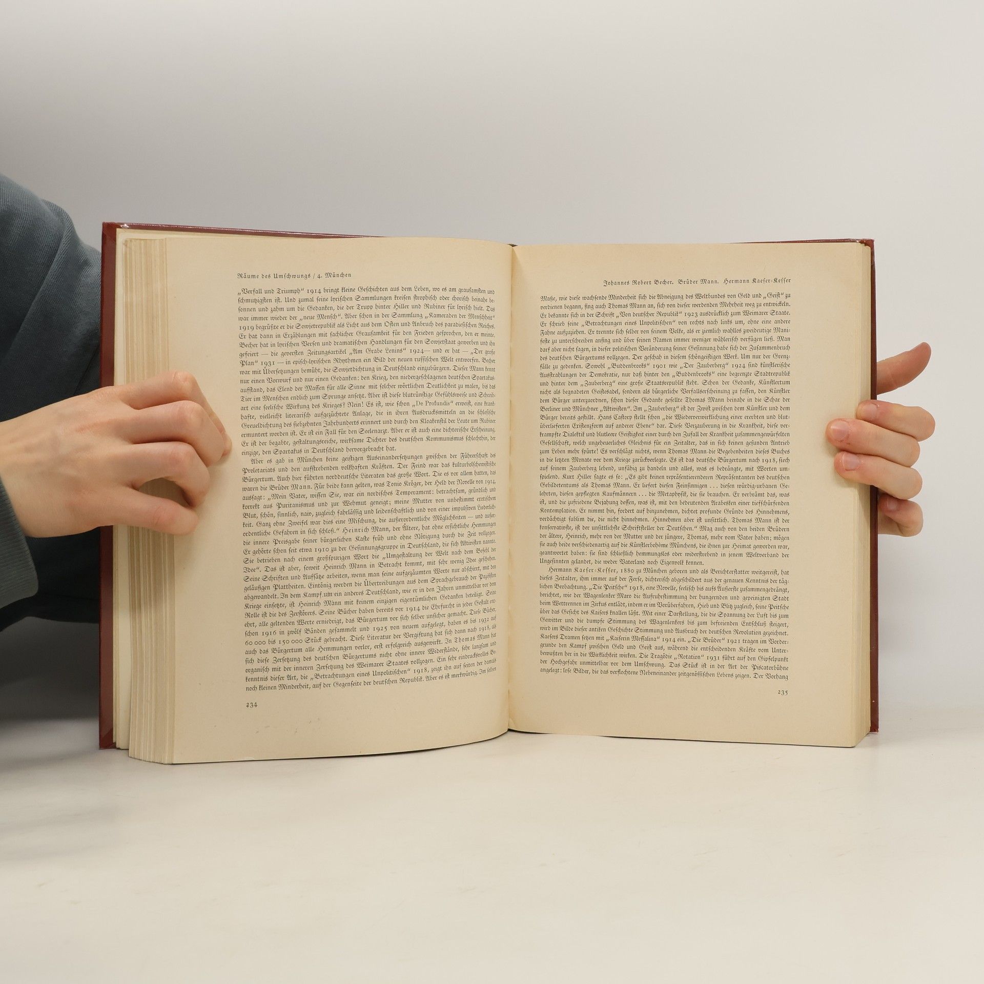 Josef Nadler Literaturgeschichte des Deutschen Volkes. Band 4, Reich (1914-1940)