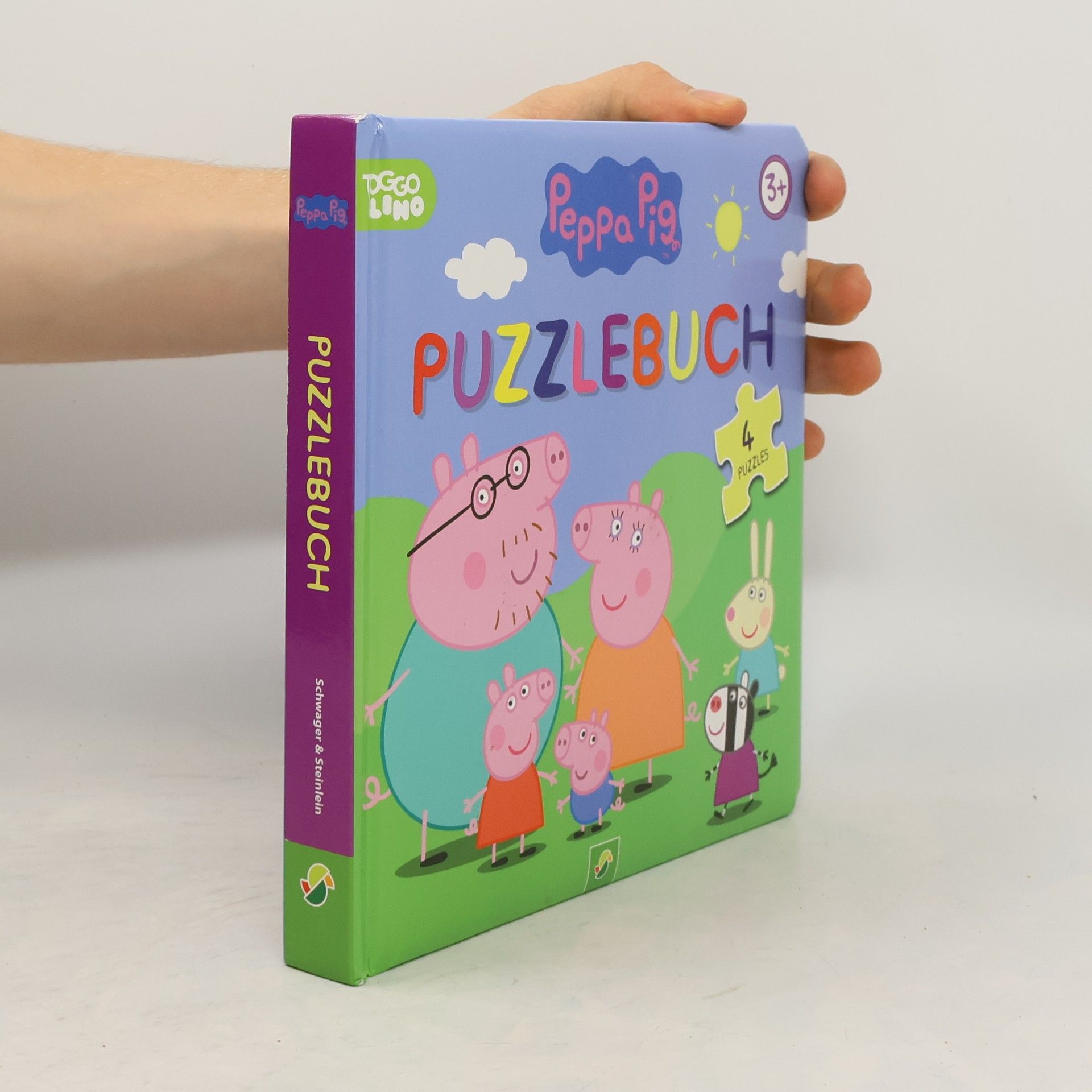 Kolektiv autorů Peppa Pig: Knížka s puzzle