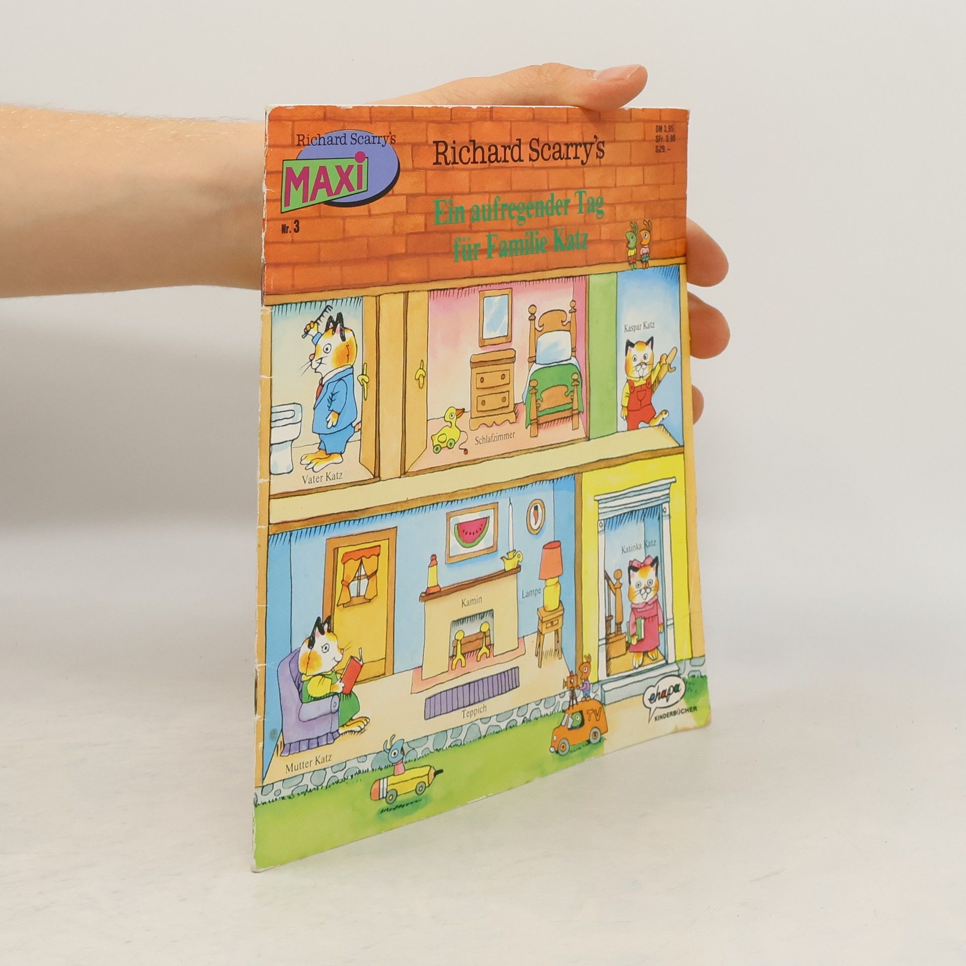 Richard Scarry Ein aufregender Tag für Familie Katz