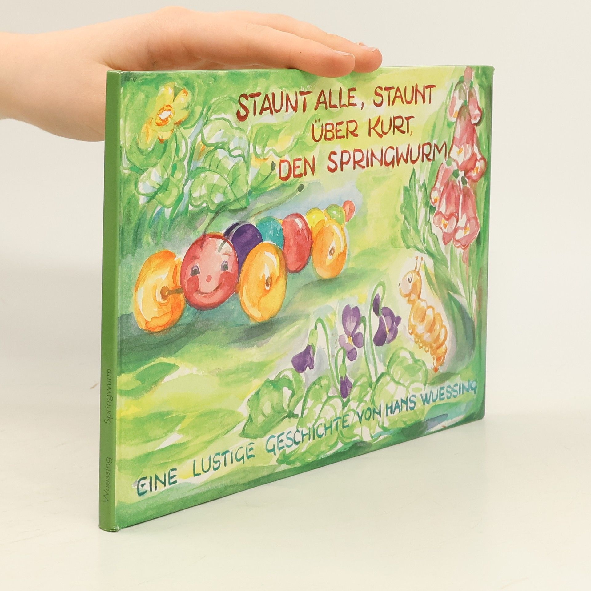 Staunt alle, staunt über Kurt, den Springwurm