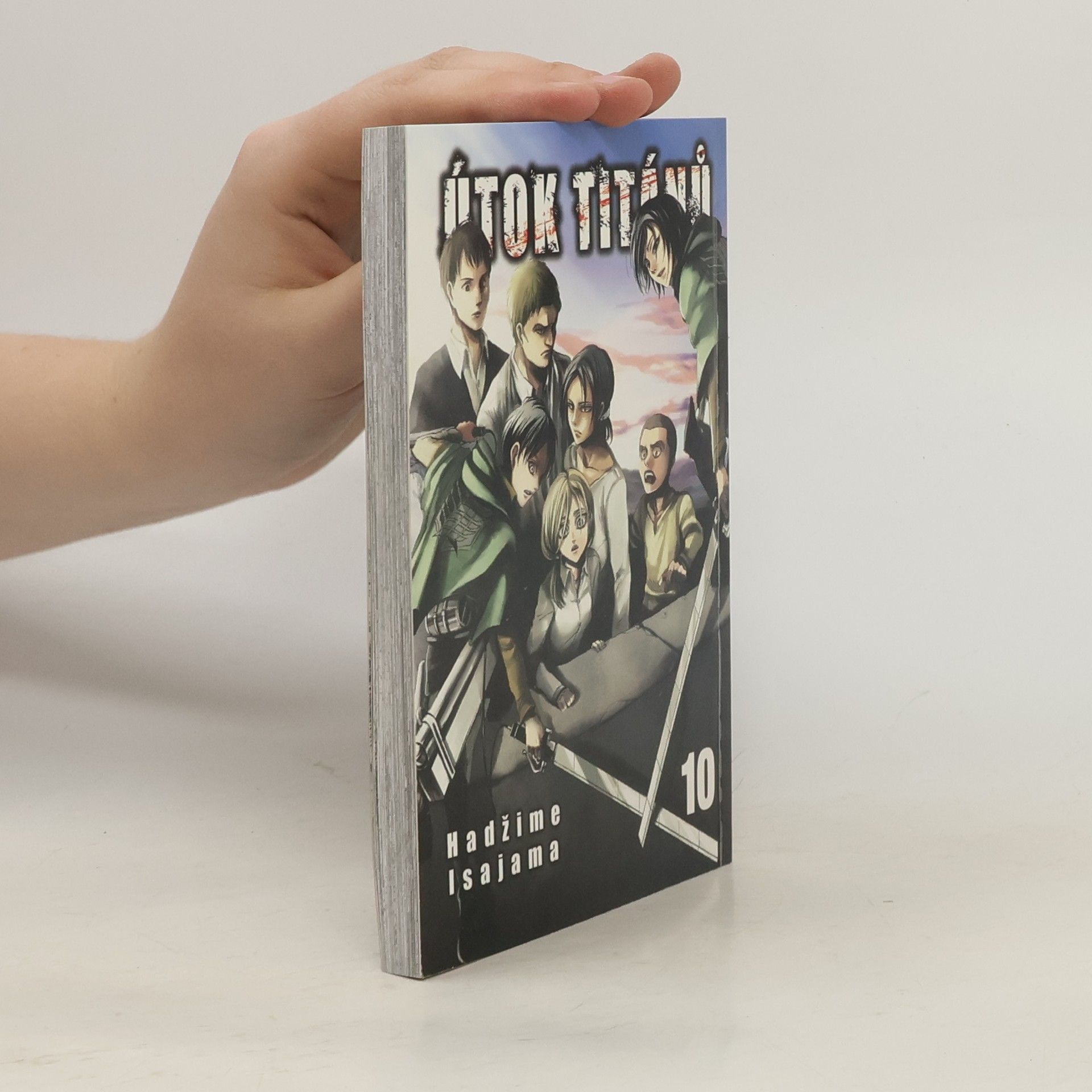 Hajime Isayama Útok titánů. 10