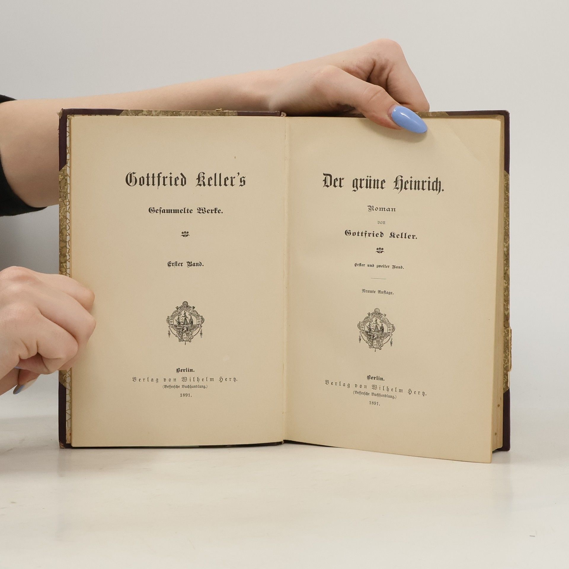 Gottfried Keller Gottfried Keller's