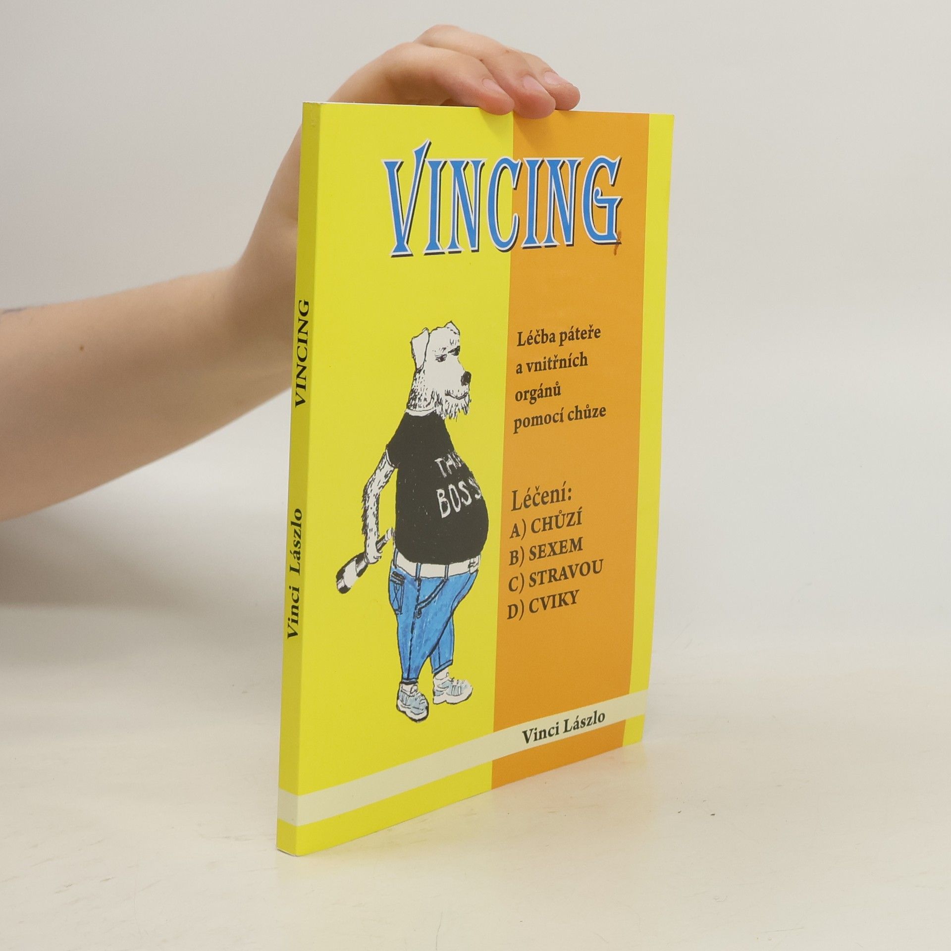 Vincenc László Vincing. Léčba páteře a vnitřních orgánů pomocí chůze