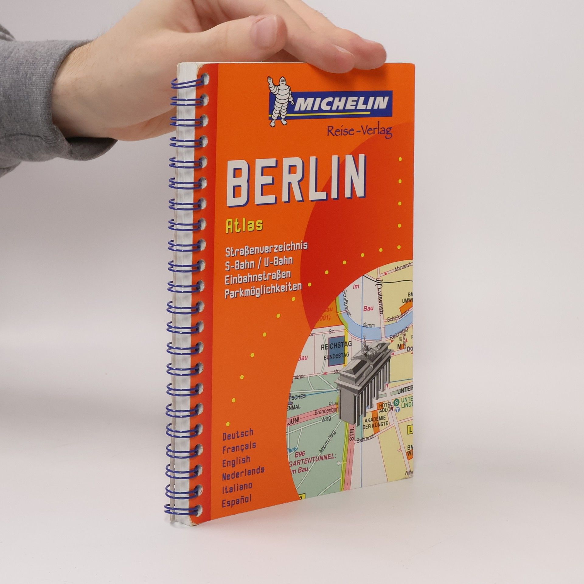 Kolektiv autorů Michelin Reise-Verlag Berlin Atlas