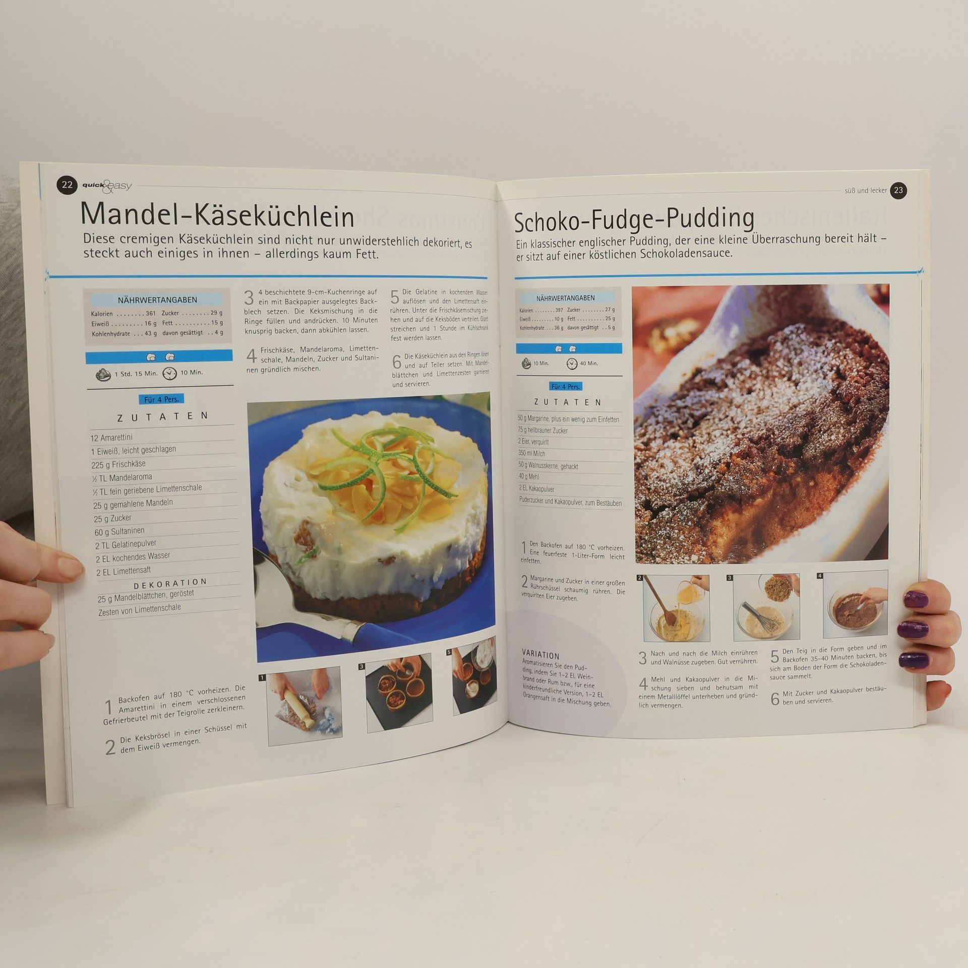Süß und lecker für alle die Süßspeisen nicht widerstehen können