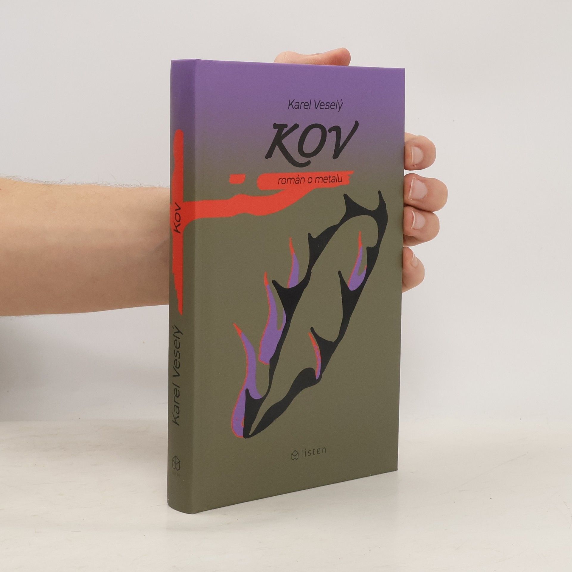 Karel Veselý Kov - román o metalu