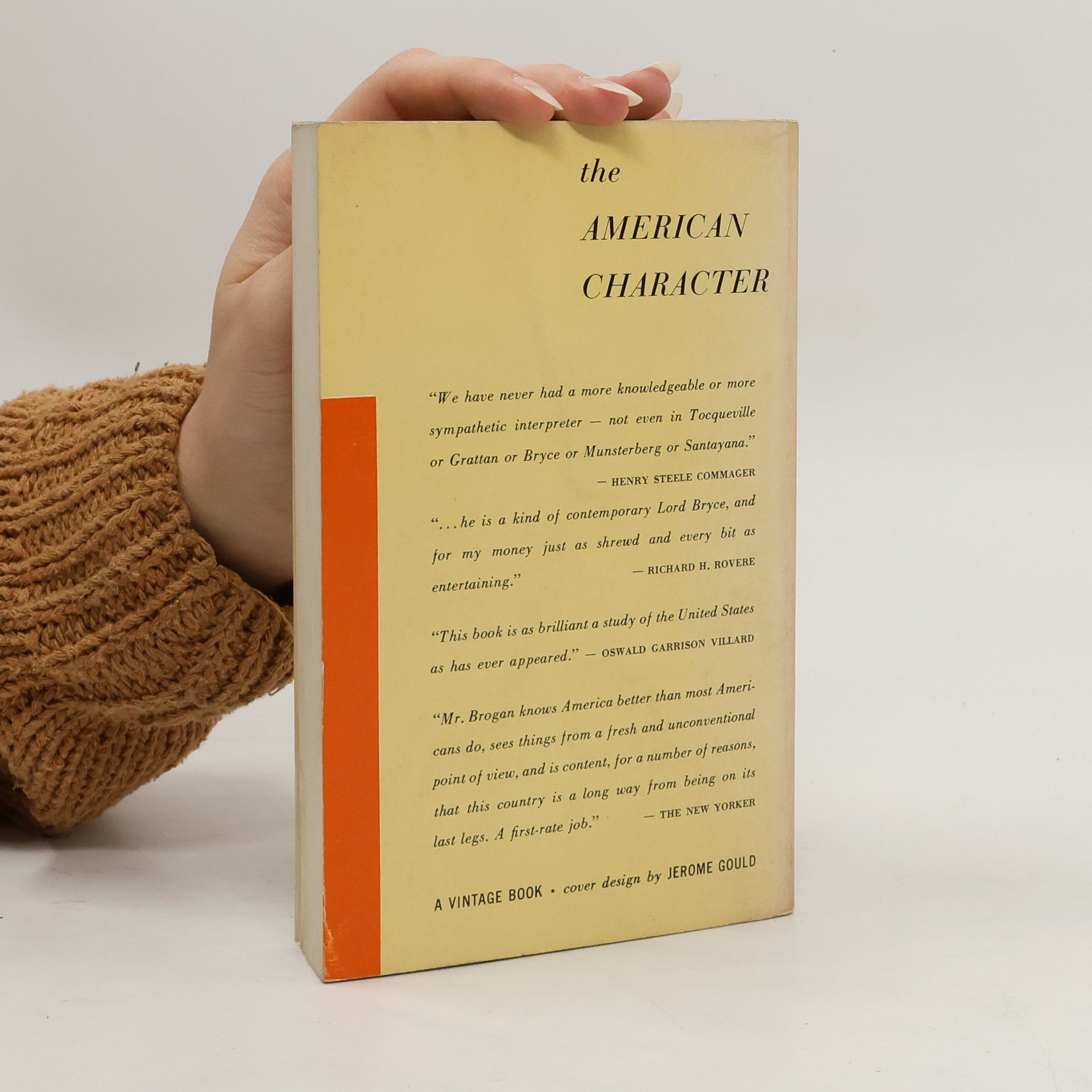 D. W. Brogan The American Character