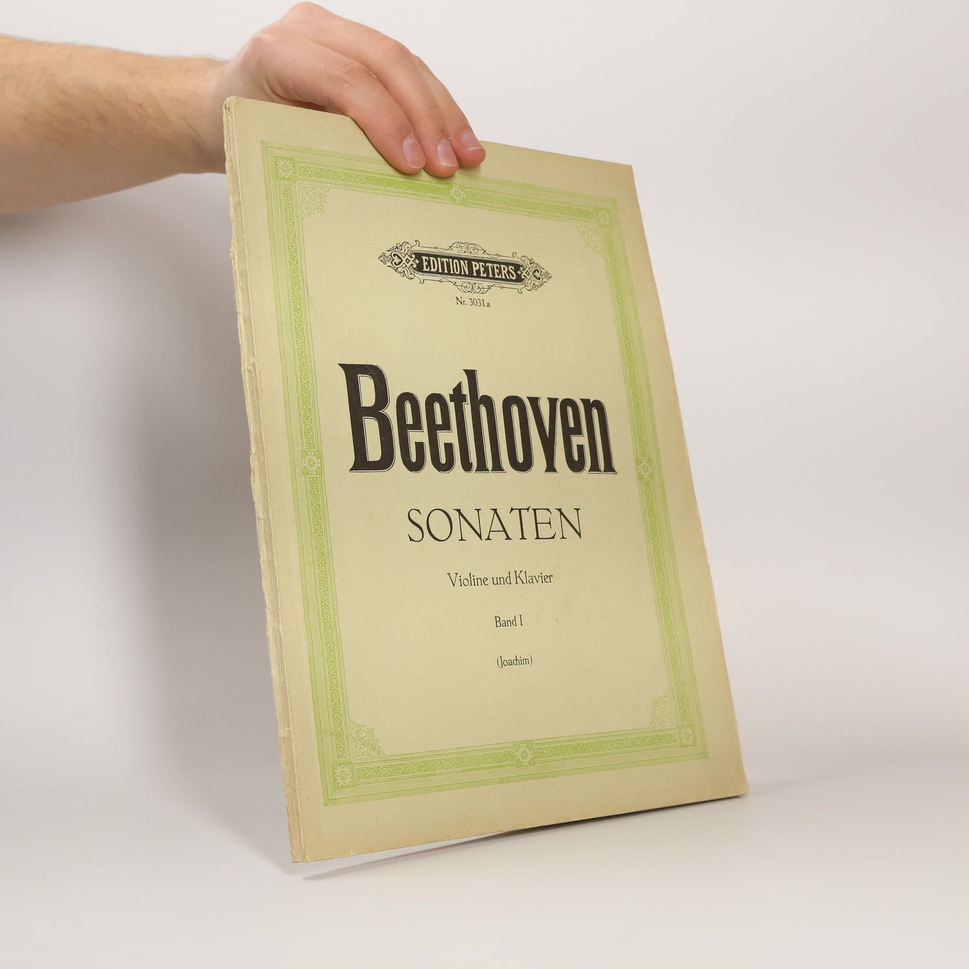 Joseph Joachim Beethoven. Sonaten für Violine und Klavier, Band I