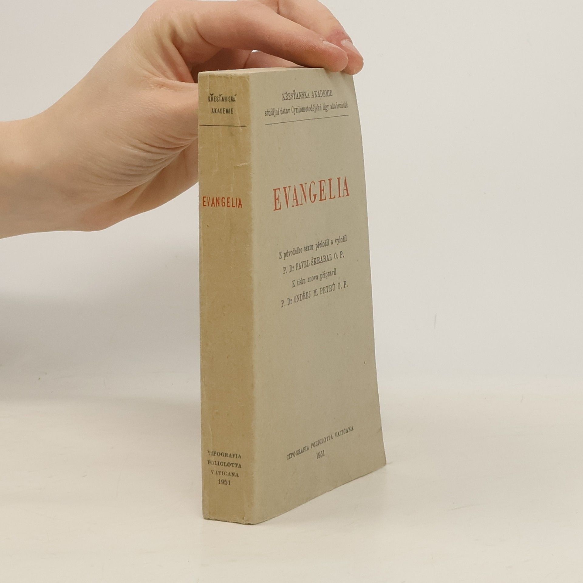Škrabal Ondřej Petrů Evangelia