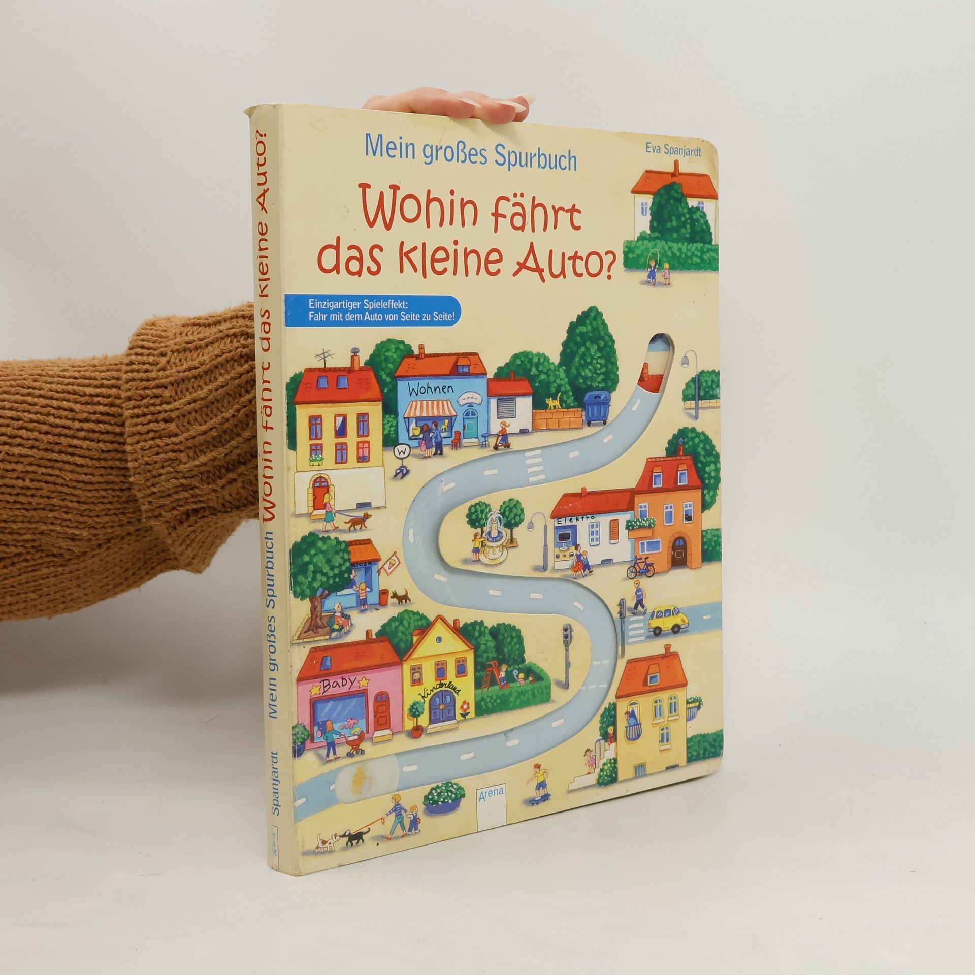 Mein großes Spurbuch - Wohin fährt das kleine Auto?