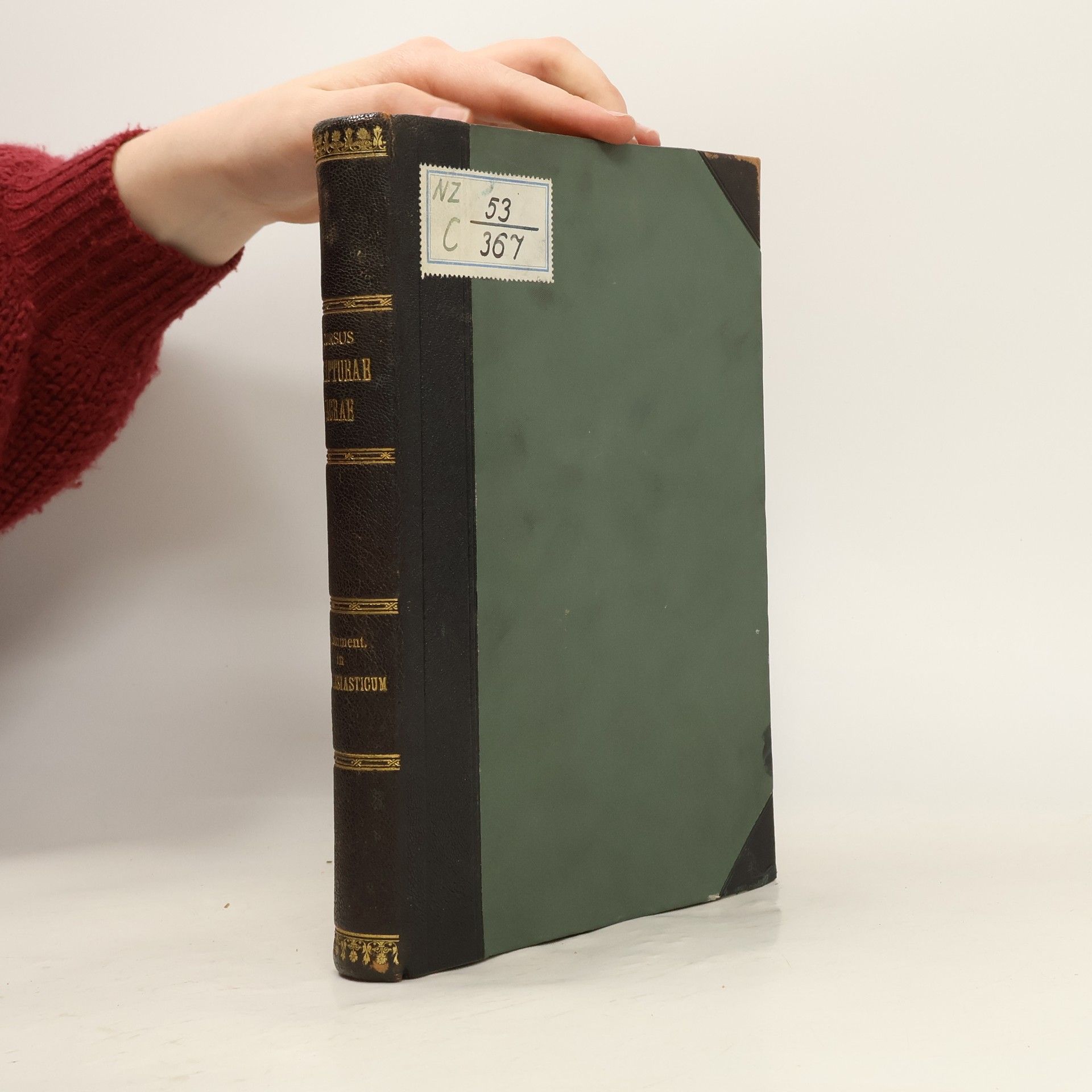 Joseph Knabenbauer Commentarius in Ecclesiasticum