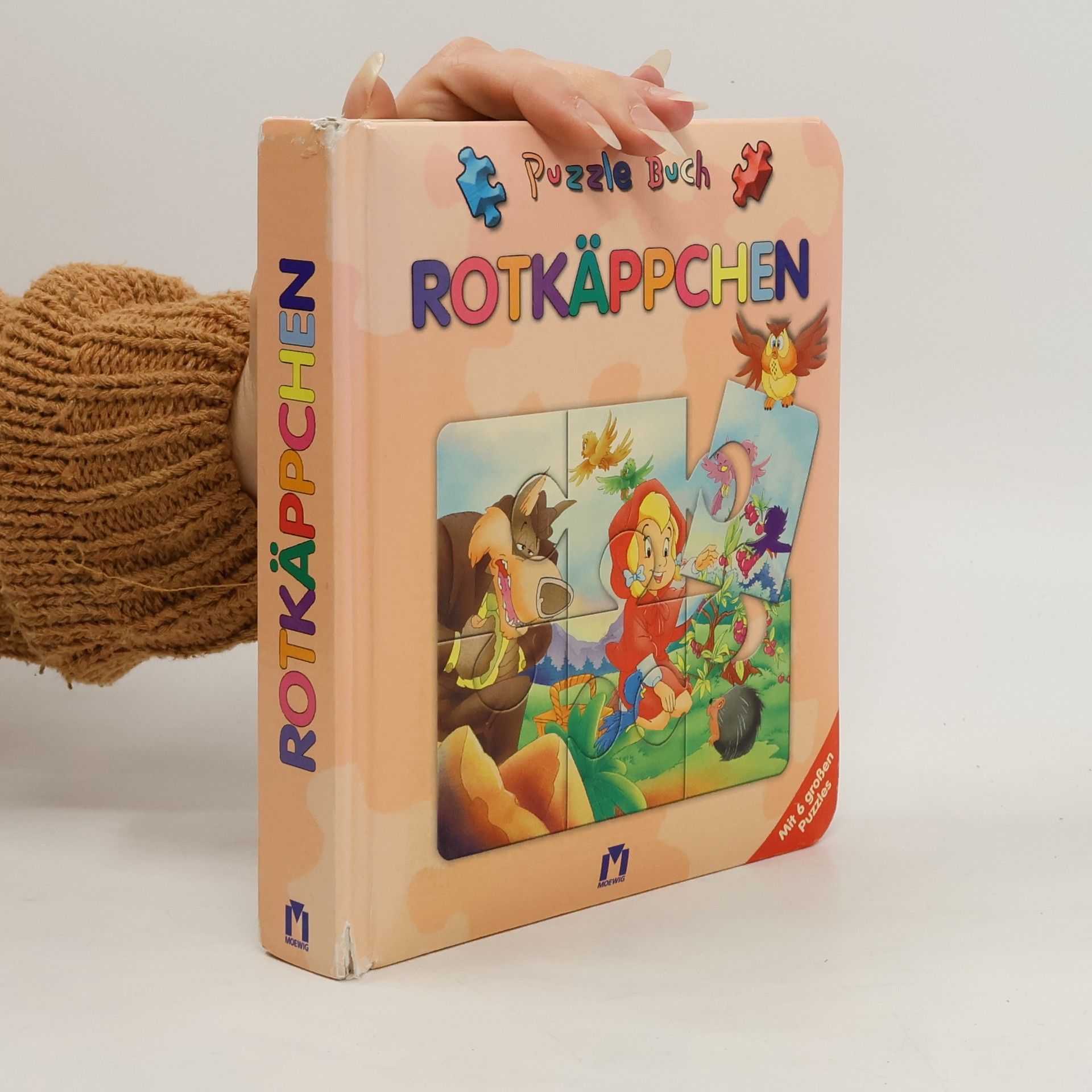 Martina Hertel Rotkäppchen. Puzzle Buch