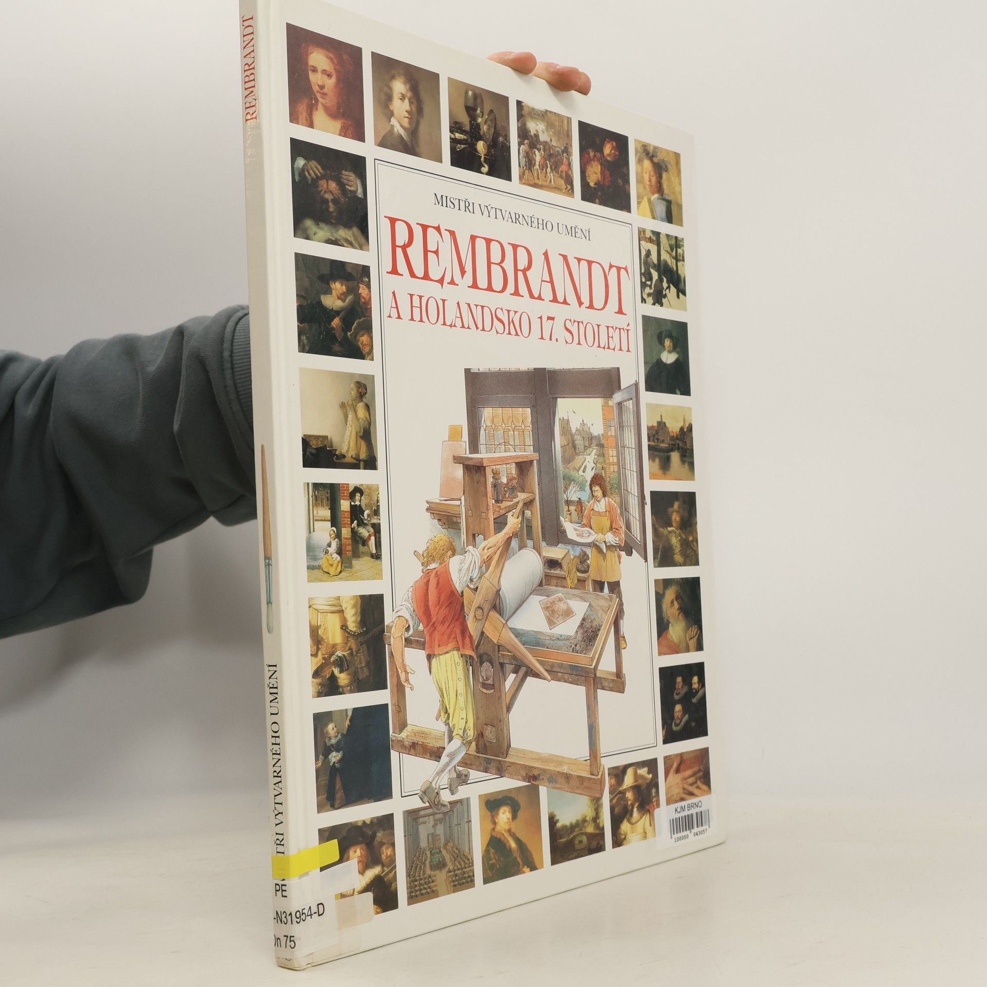 Claudio Pescio Rembrandt a Holandsko 17. století