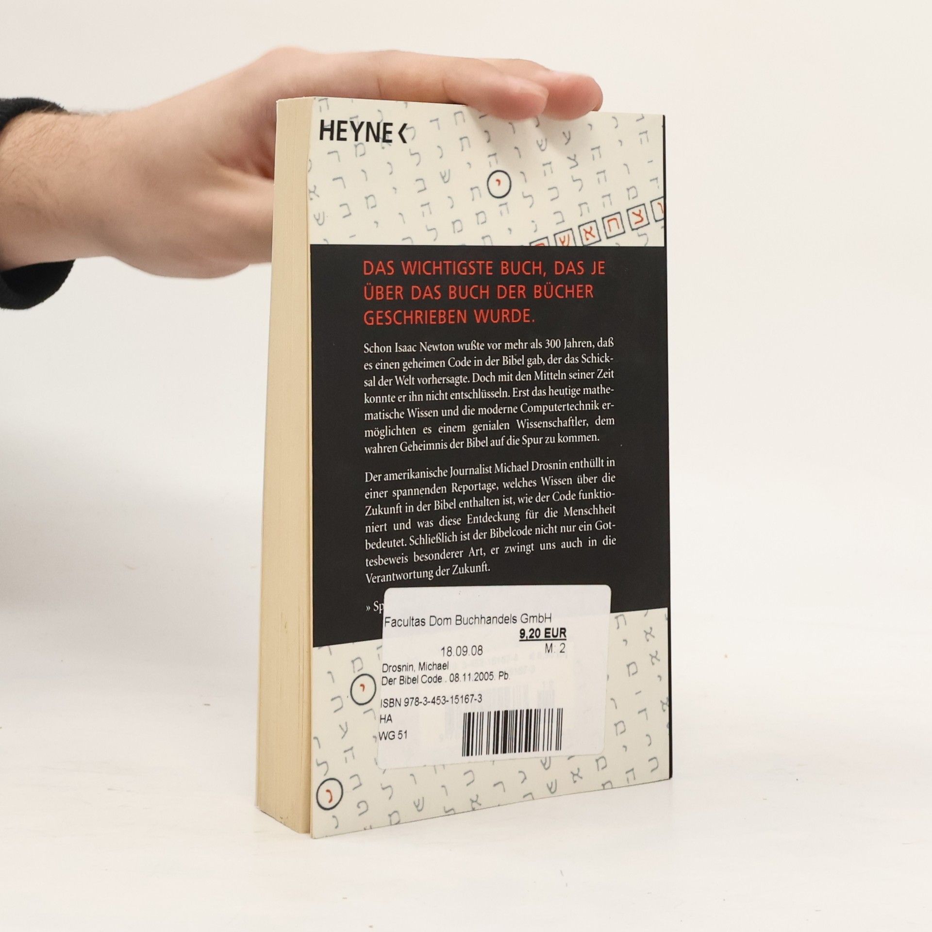 Michael Drosnin Der Bibel-Code