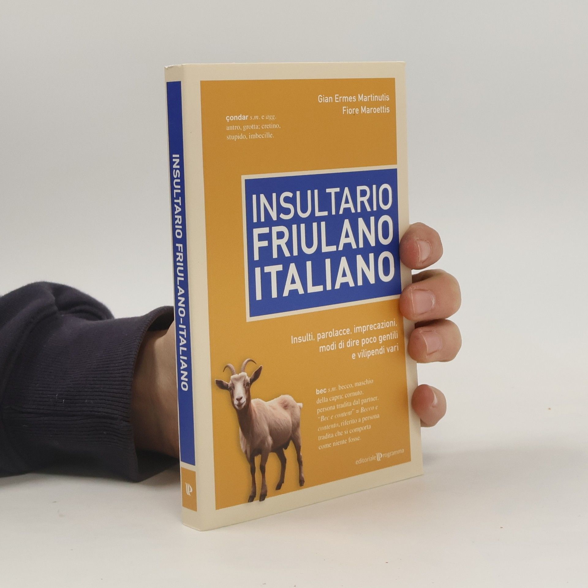 Gian Ermes Martinutis Insultario friulano-italiano. Insulti, parolacce, imprecazioni, modi di dire poco gentili e vilipendi vari