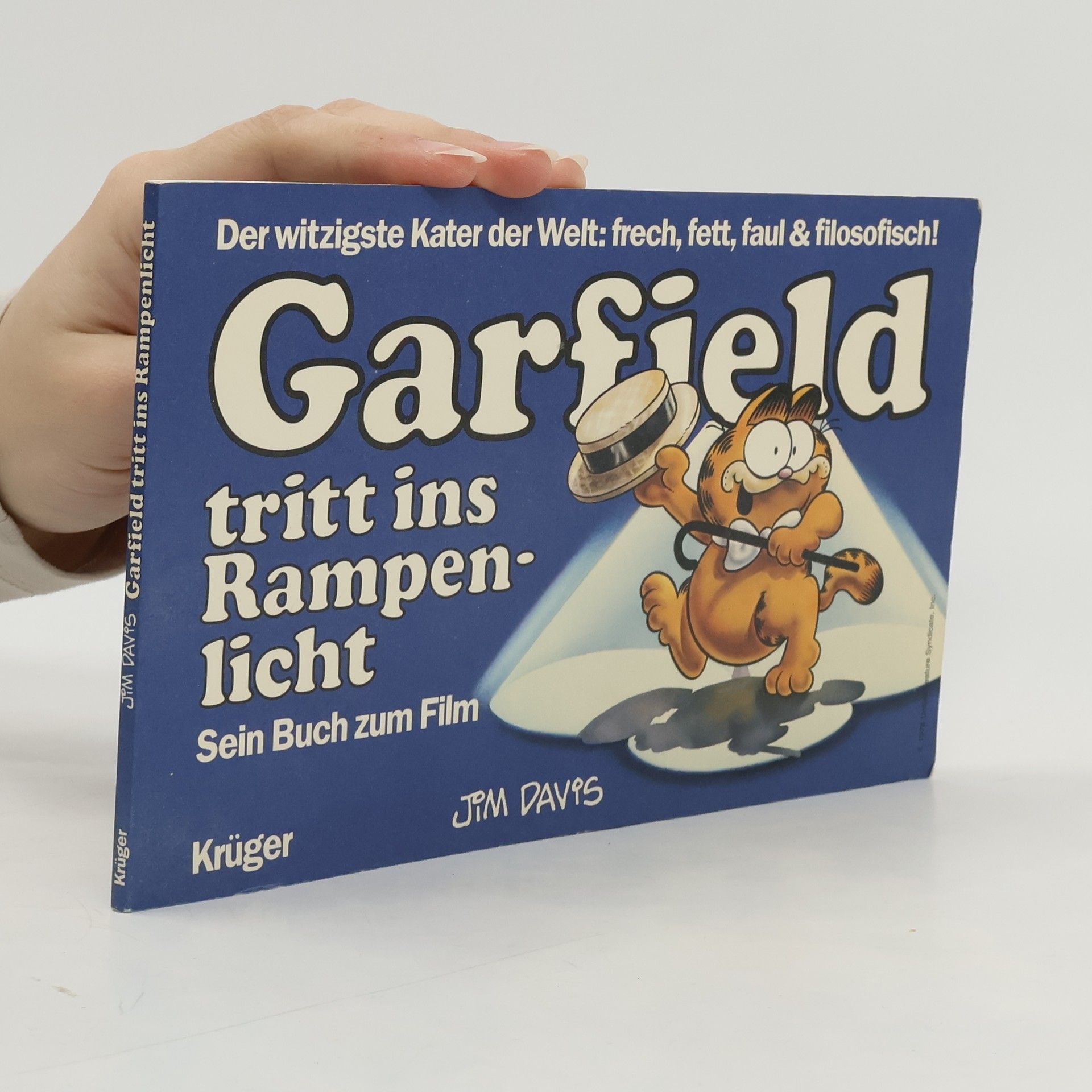 Jim Davis Garfield tritt ins Rampenlicht