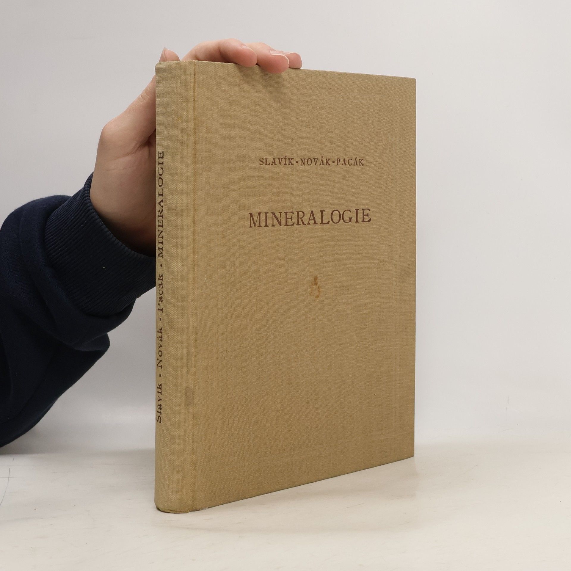 František Slavík Mineralogie