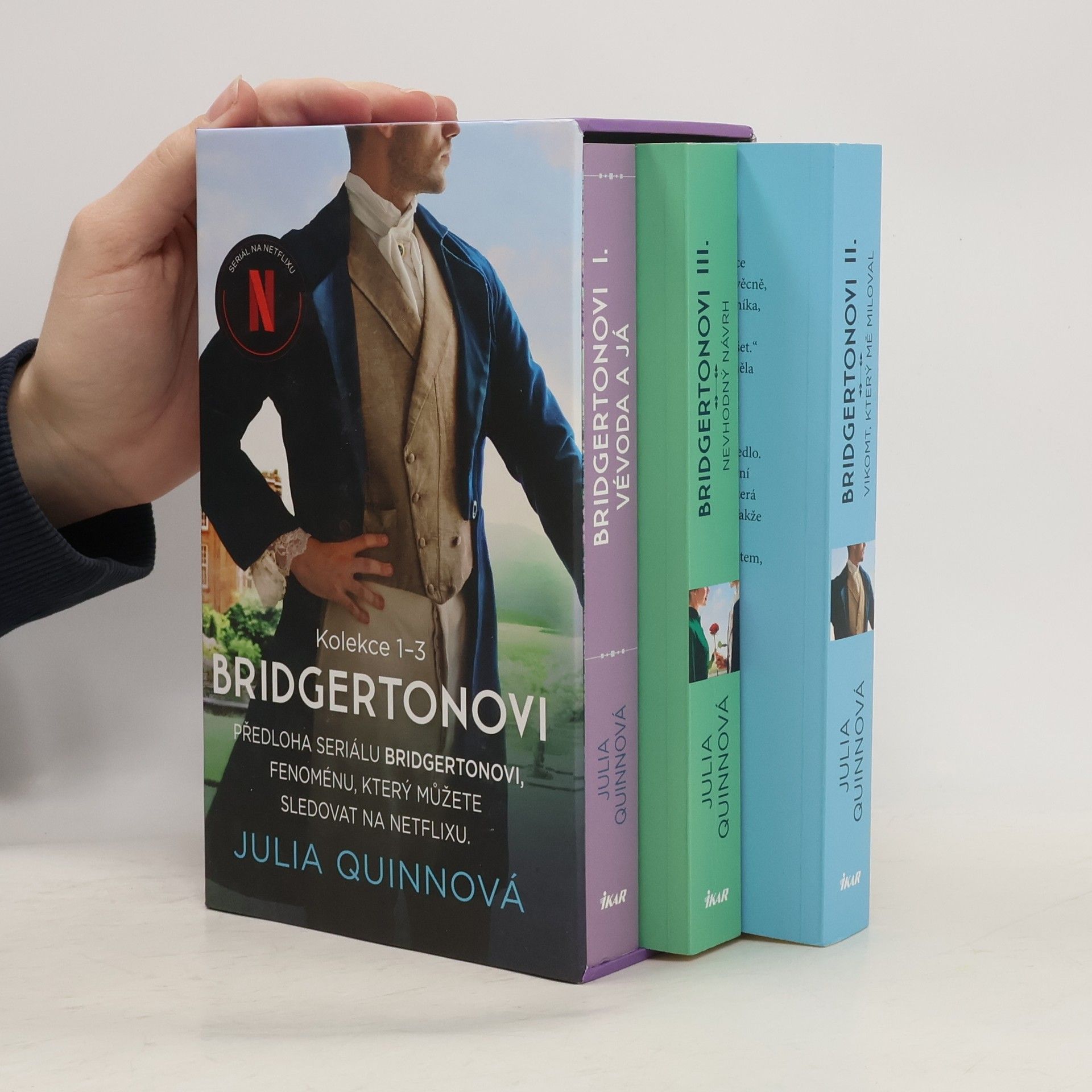 Julie Quinnová Bridgertonovi. Kolekce 1-3