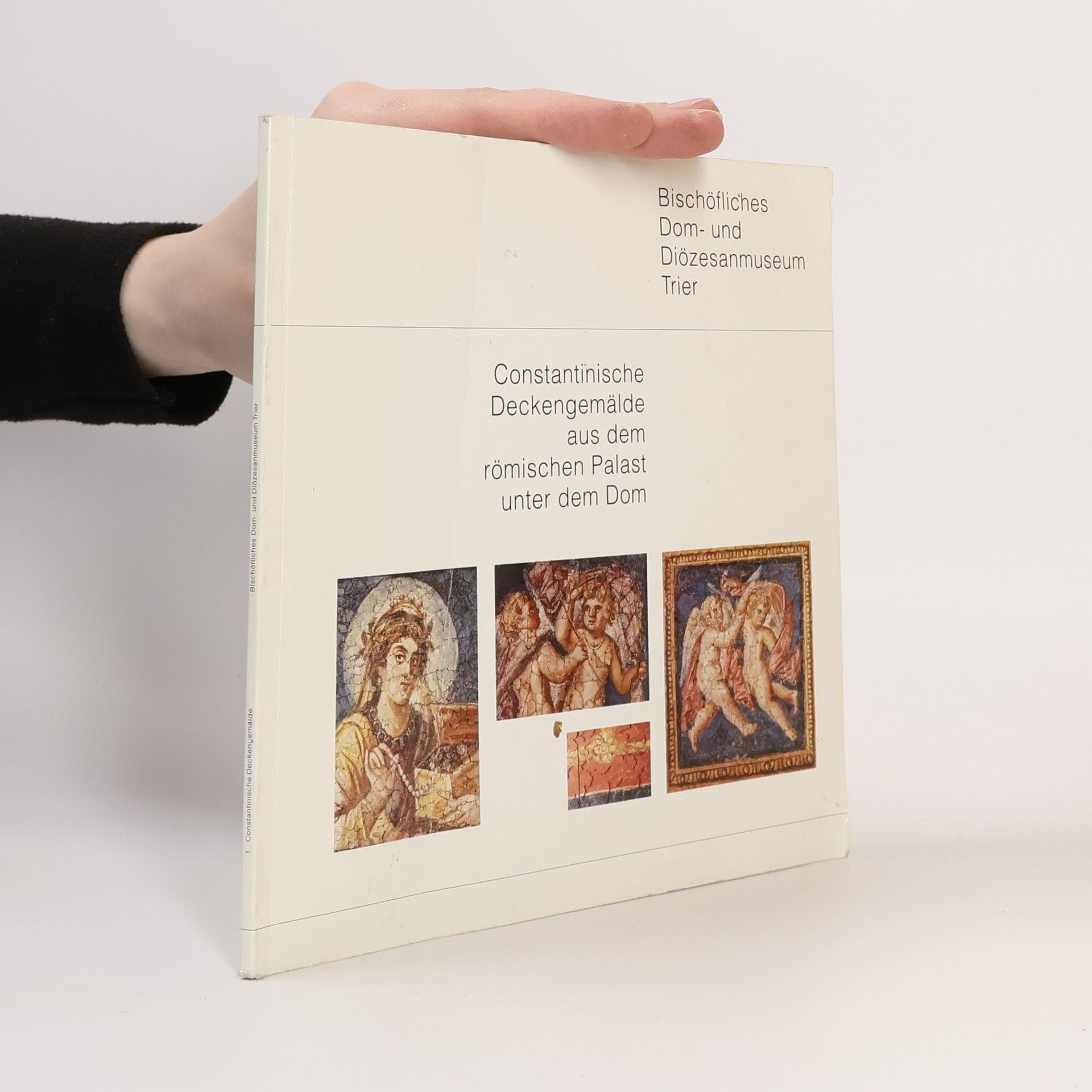 Constantinische Deckengemälde aus dem römischen Palast unter dem Trierer Dom