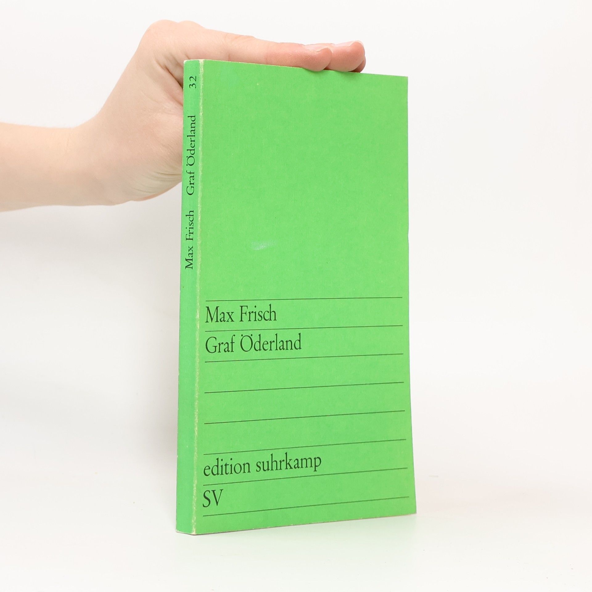 Max Frisch Graf Öderland