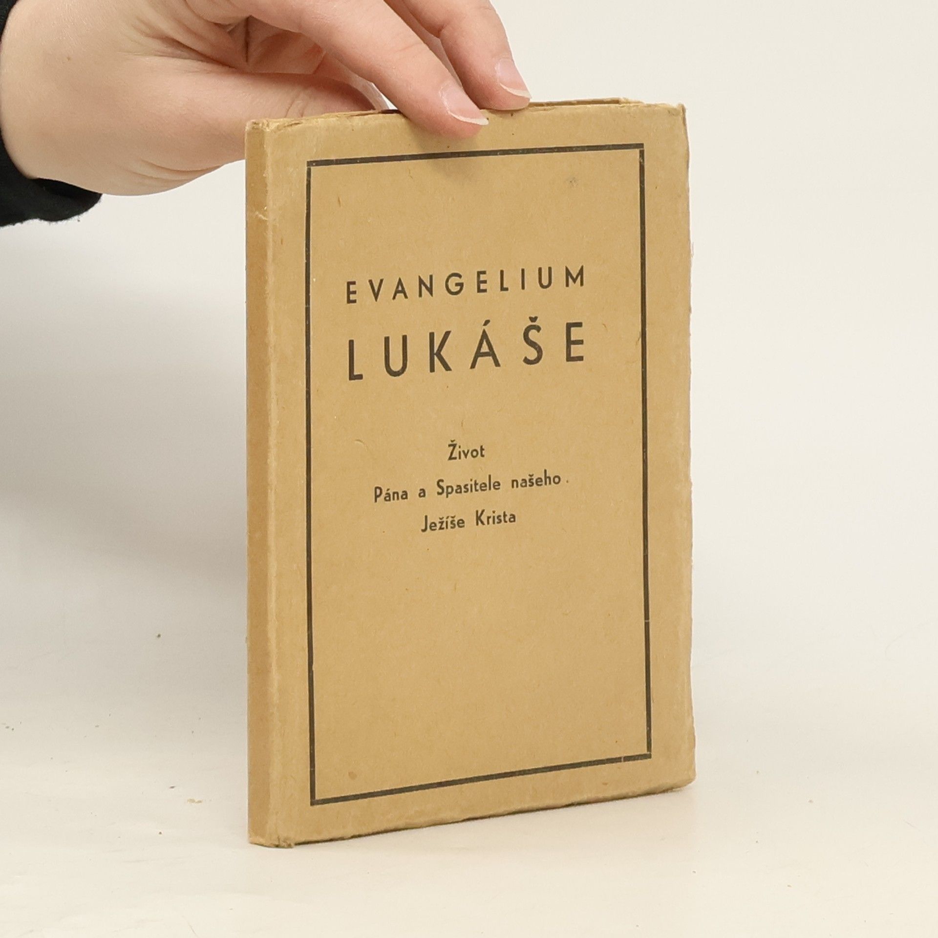 Lukáš Evangelium podle sepsání svatého Lukáše