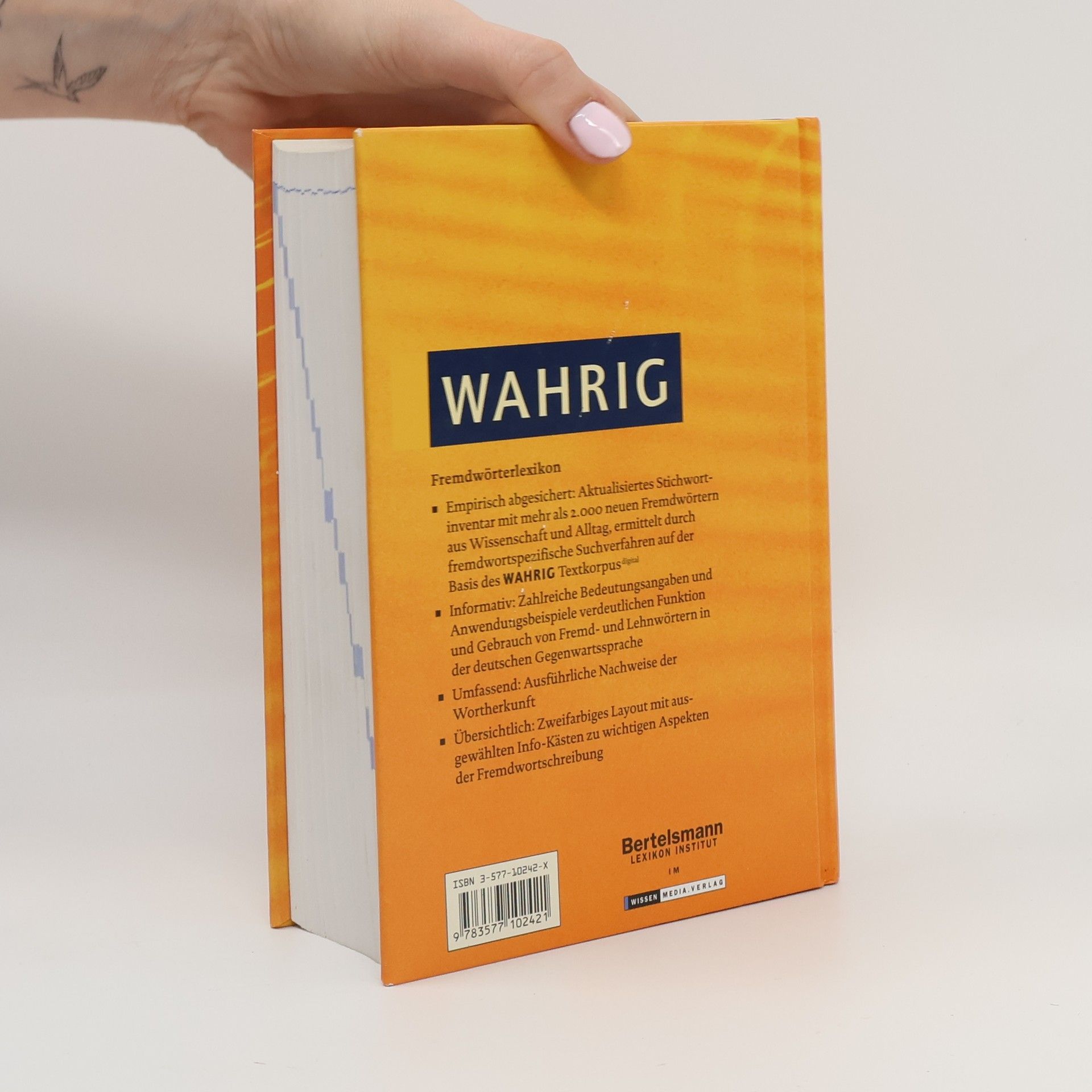 Renate Wahrig-Burfeind Fremdwörterlexikon