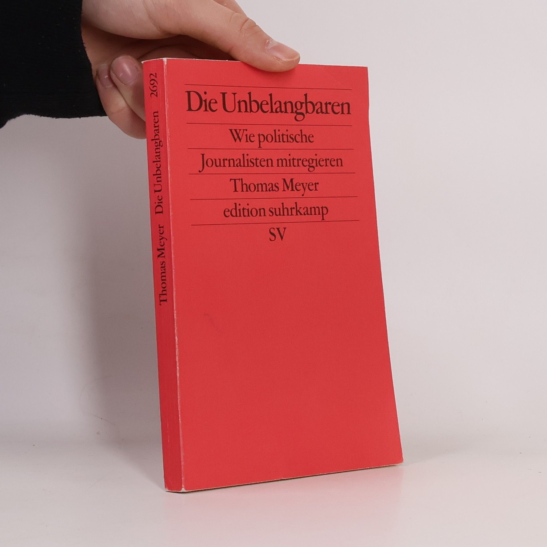 Thomas Meyer-Wieser Die Unbelangbaren