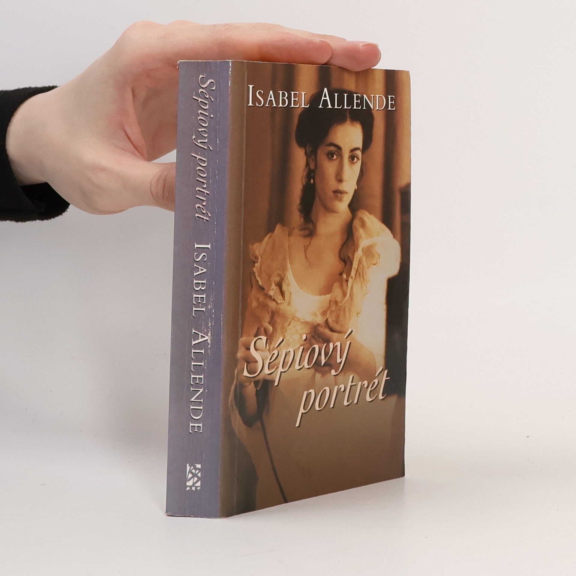 Isabel Allende Llona Sépiový portrét