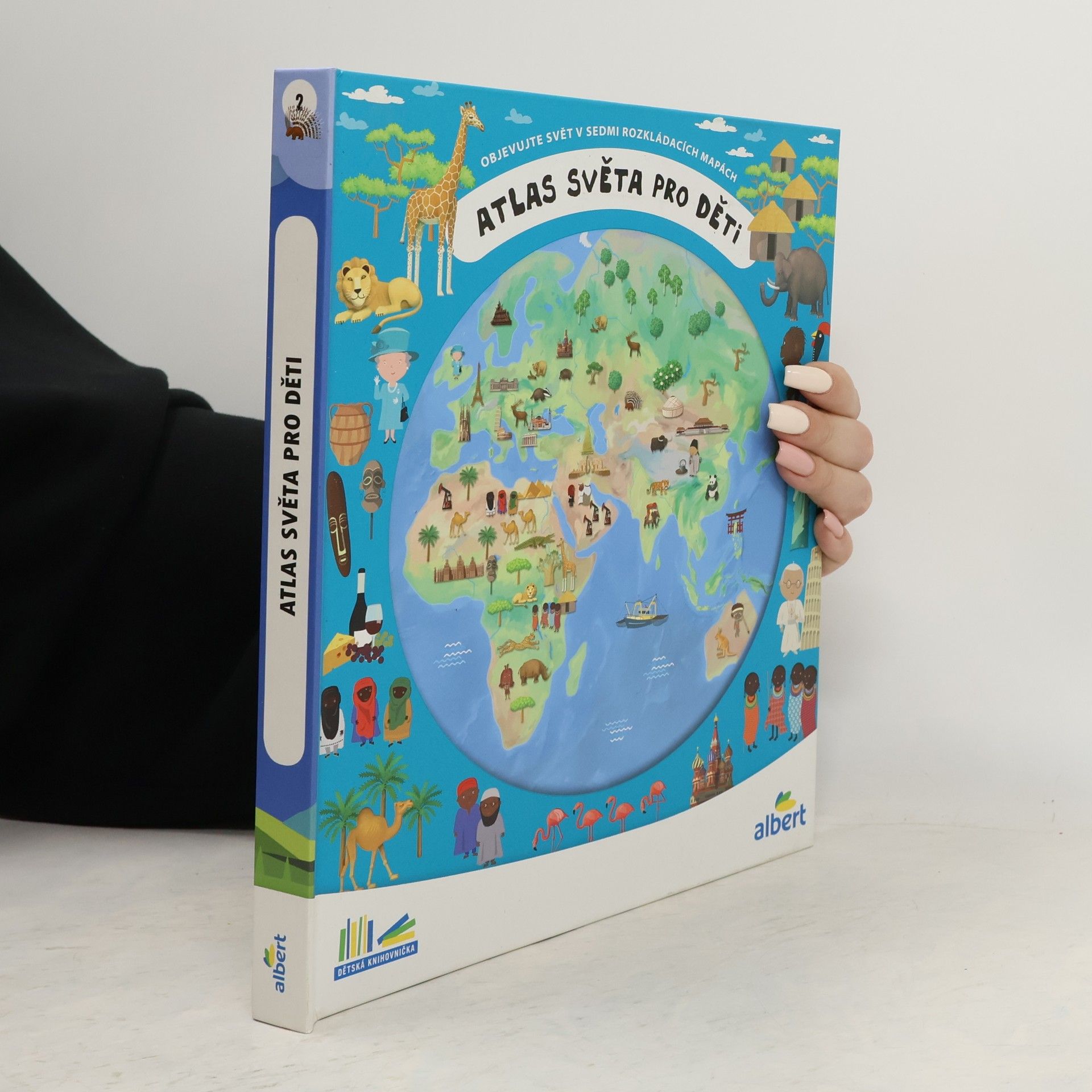 Iva Šišperová Atlas světa pro děti