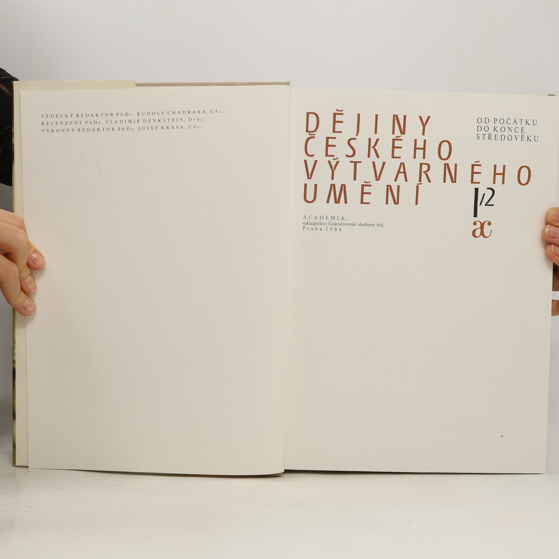 Autorenkollektiv Dějiny českého výtvarného umění I/2