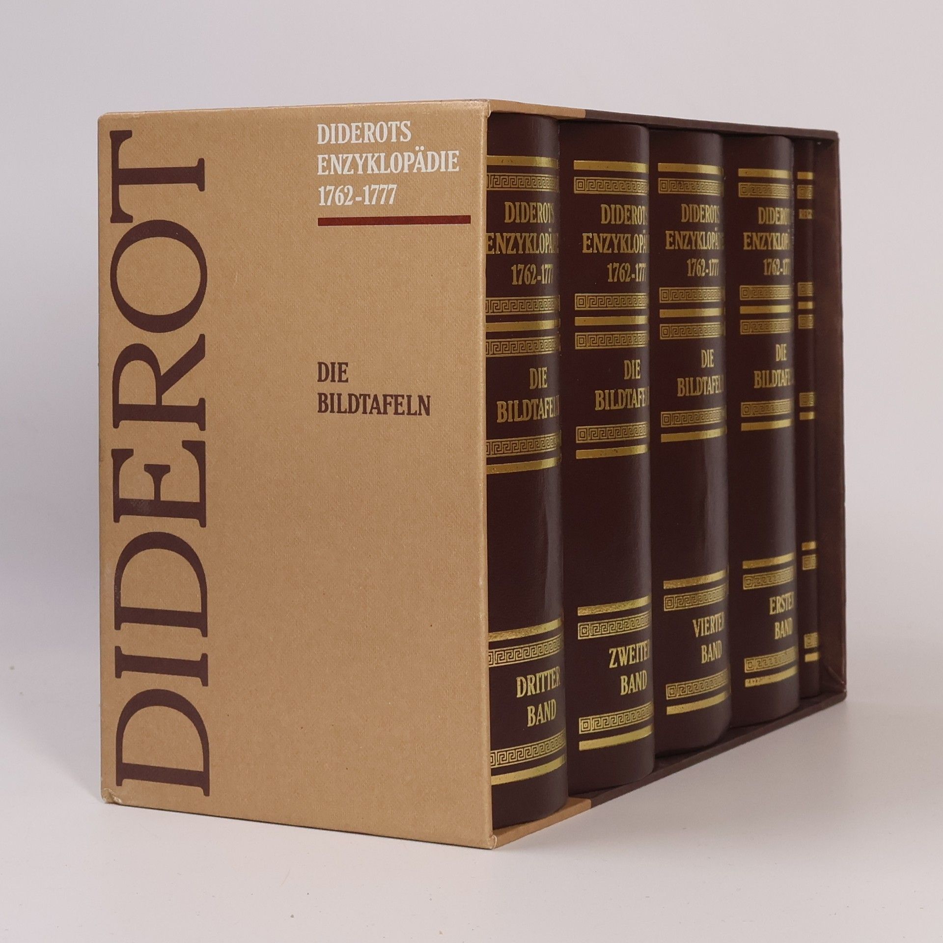 Denis Diderot Diderots Enzyklopädie 1762-1777. Band 1-4 + Register