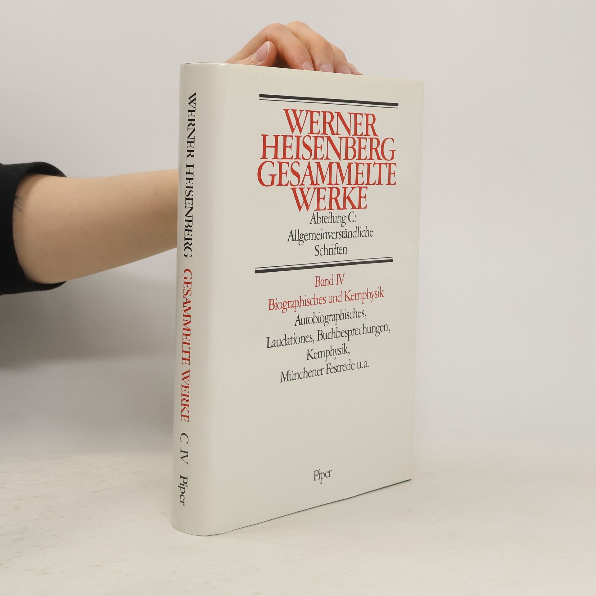 Kolektiv autorů Gesammelte Werke IV.