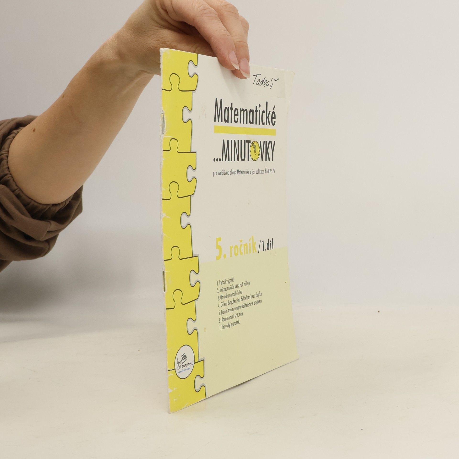 Matematické ...minutovky 5. ročník / 1. díl