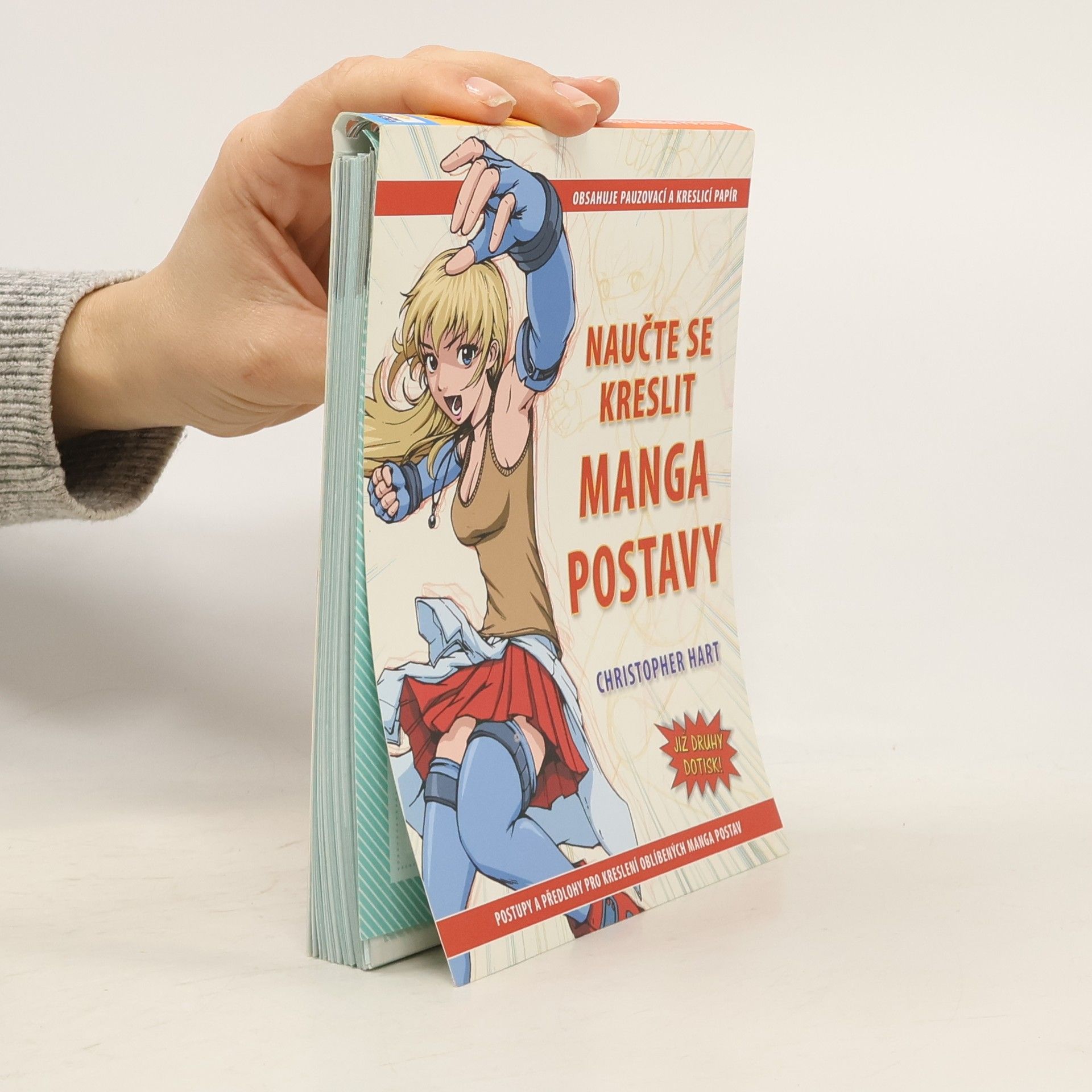 Christopher Hart Naučte se kreslit manga postavy: Postupy a předlohy pro kreslení oblíbených manga postav