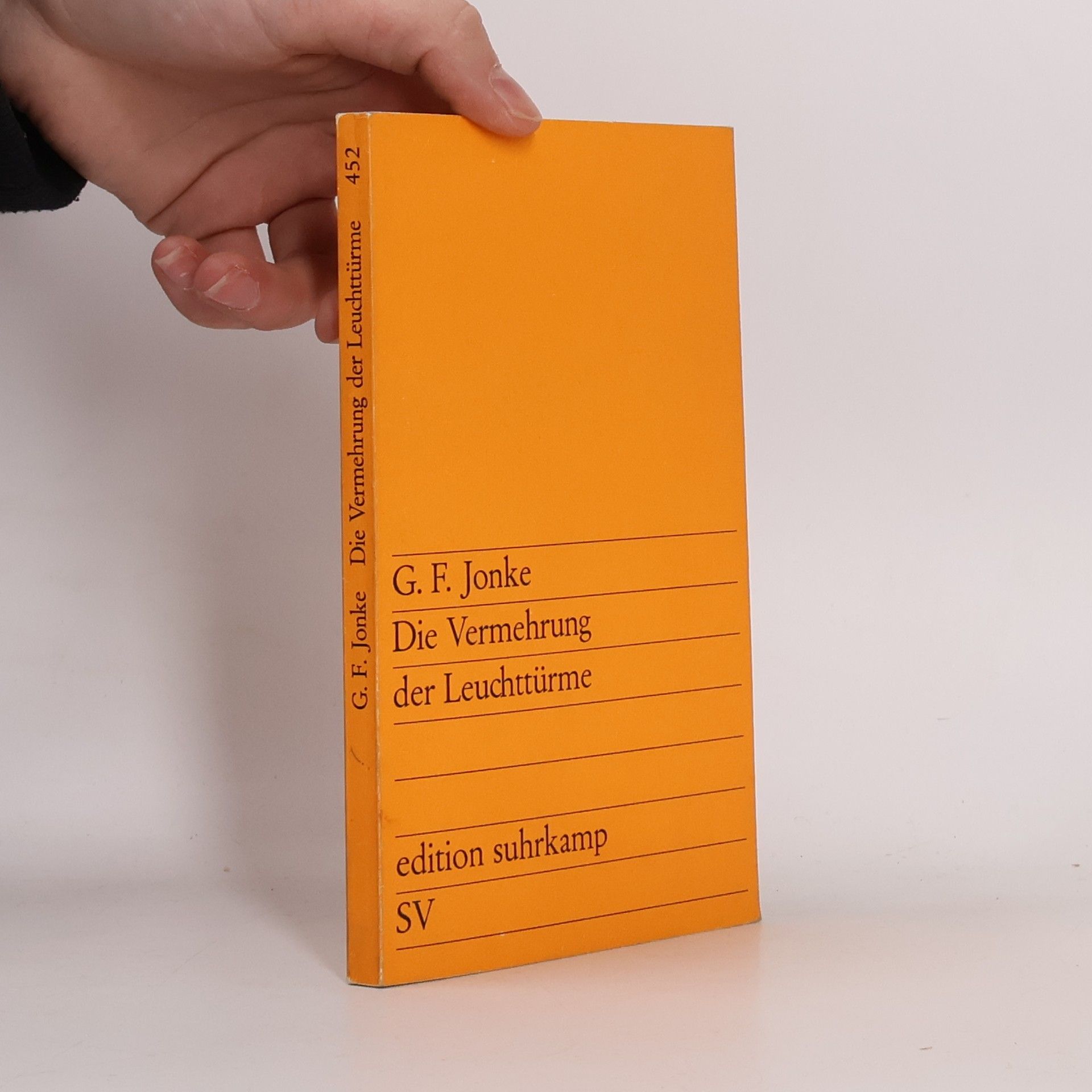 Gert F. Jonke Die Vermehrung der Leuchttürme