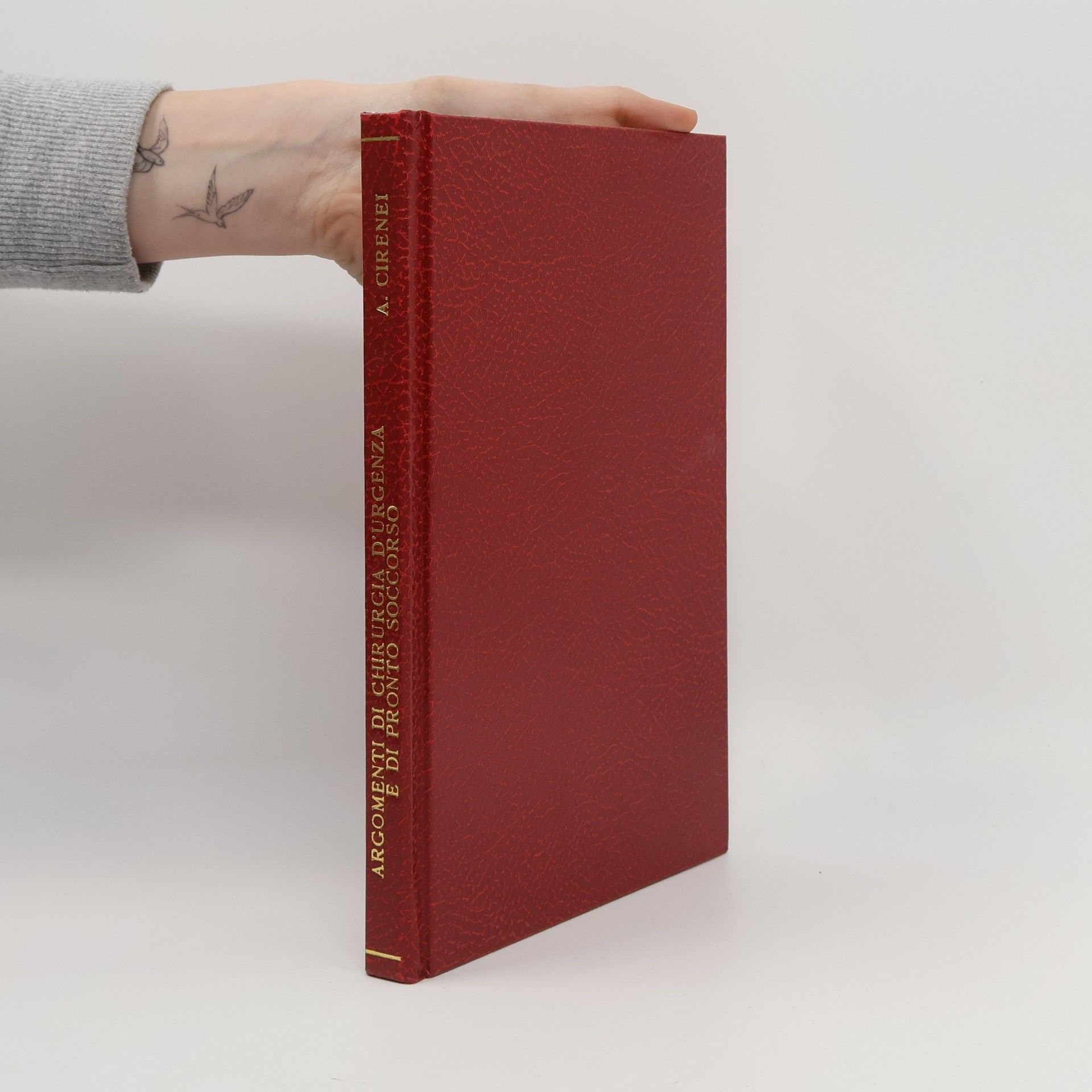 Anacleto Cirenei Argomenti di chirurgia d'urgenza e di pronto soccorso