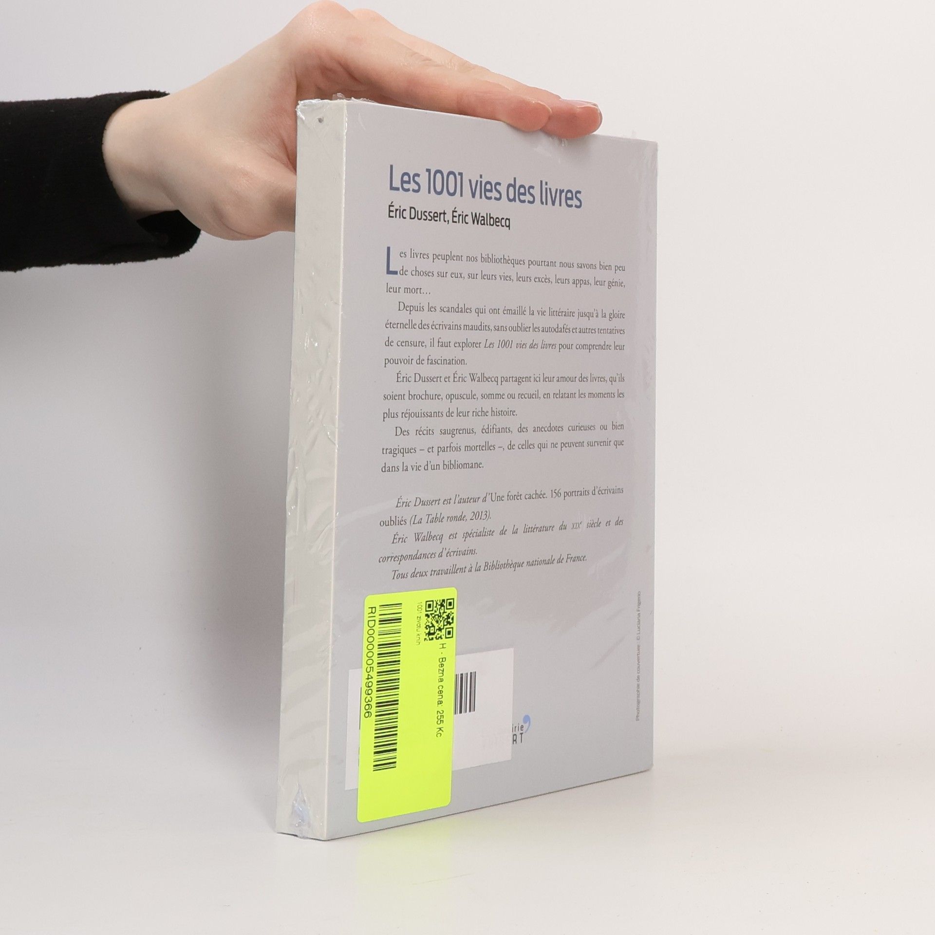 Éric Dussert Les 1001 vies des livres