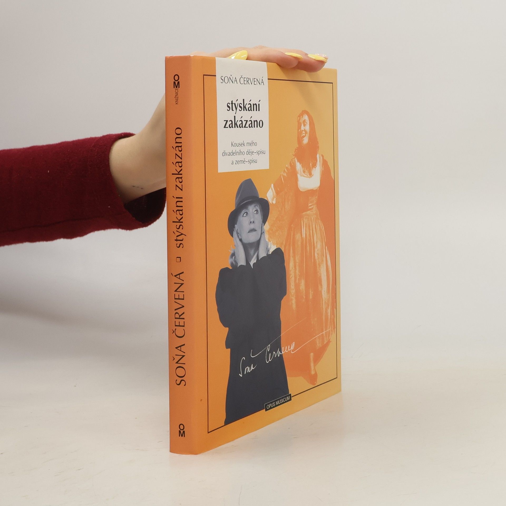 Soňa Červená Stýskání zakázáno. Kousek mého divadelního děje-spisu a země-spisu