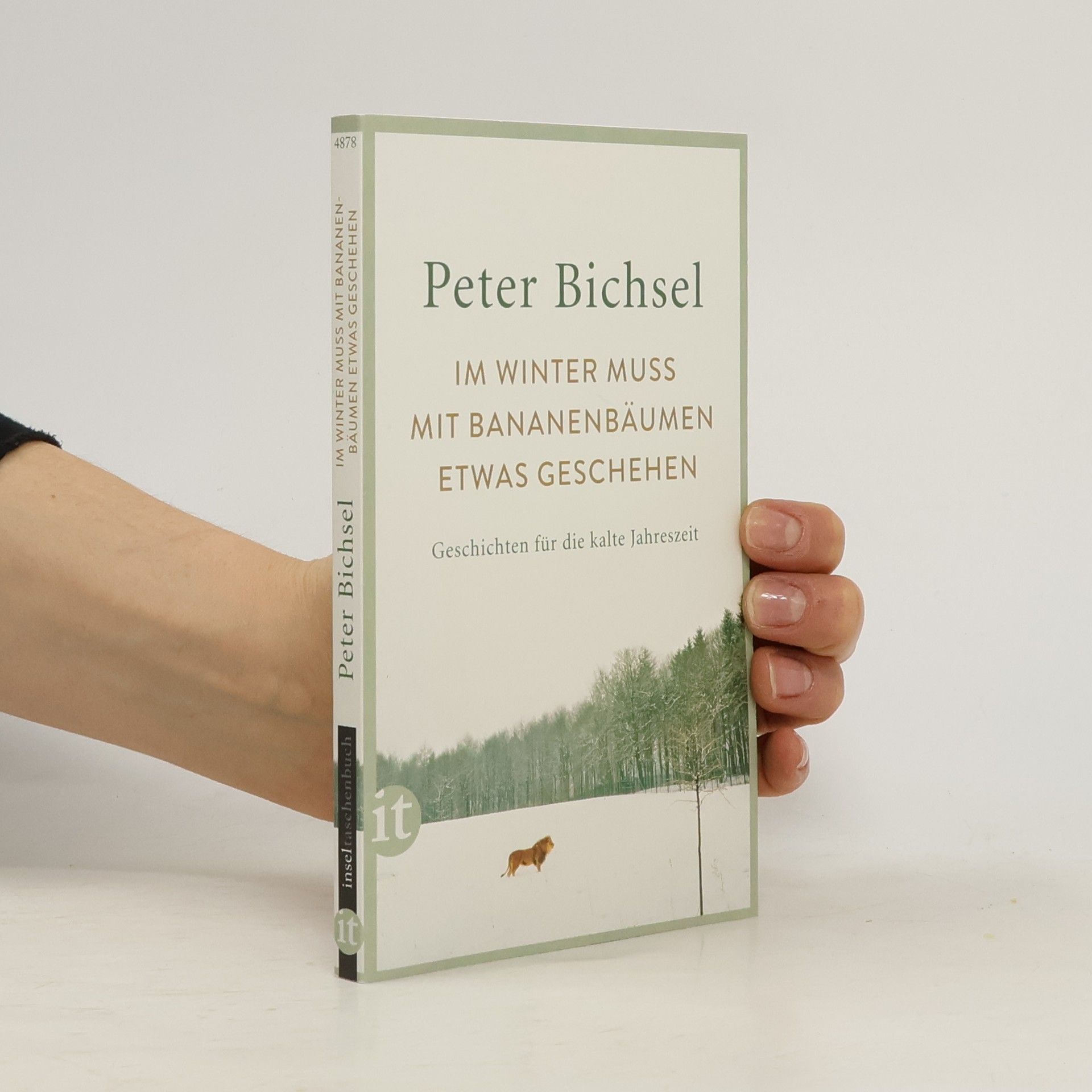 Peter Bichsel Im Winter muss mit Bananenbäumen etwas geschehen