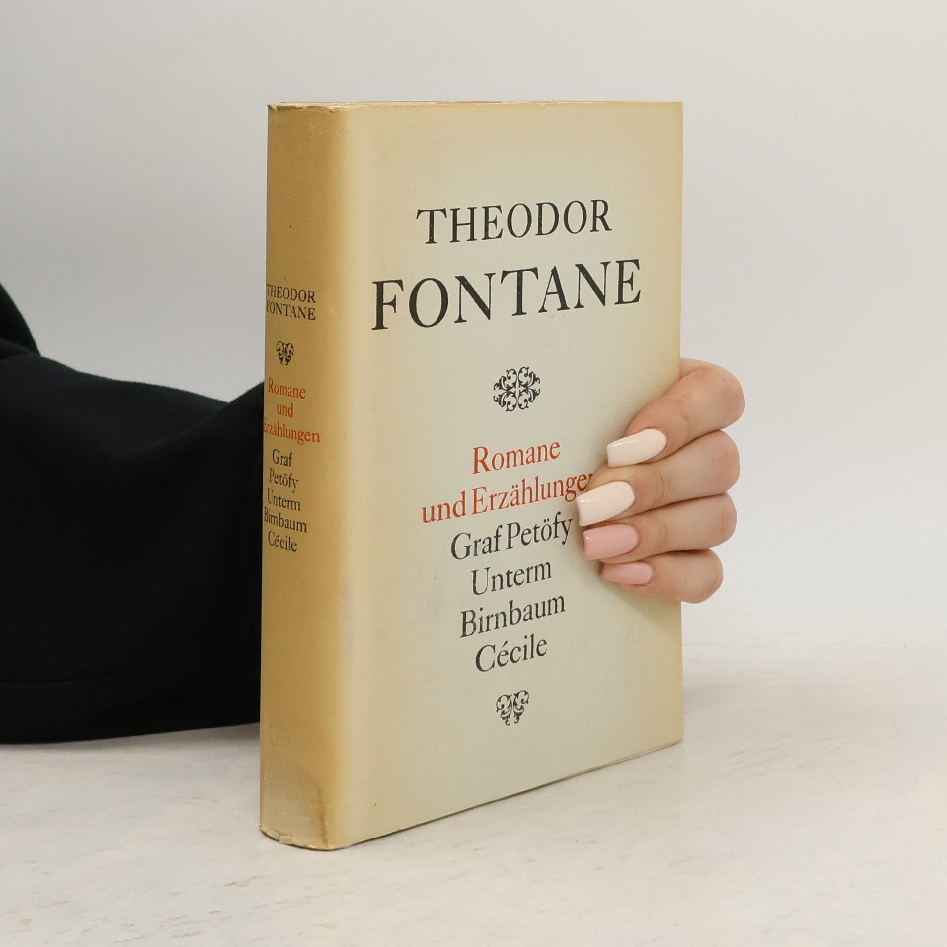 Theodor Fontane Romane und Erzählungen. Graf Petöfy Unterm Birnbaum Cécile